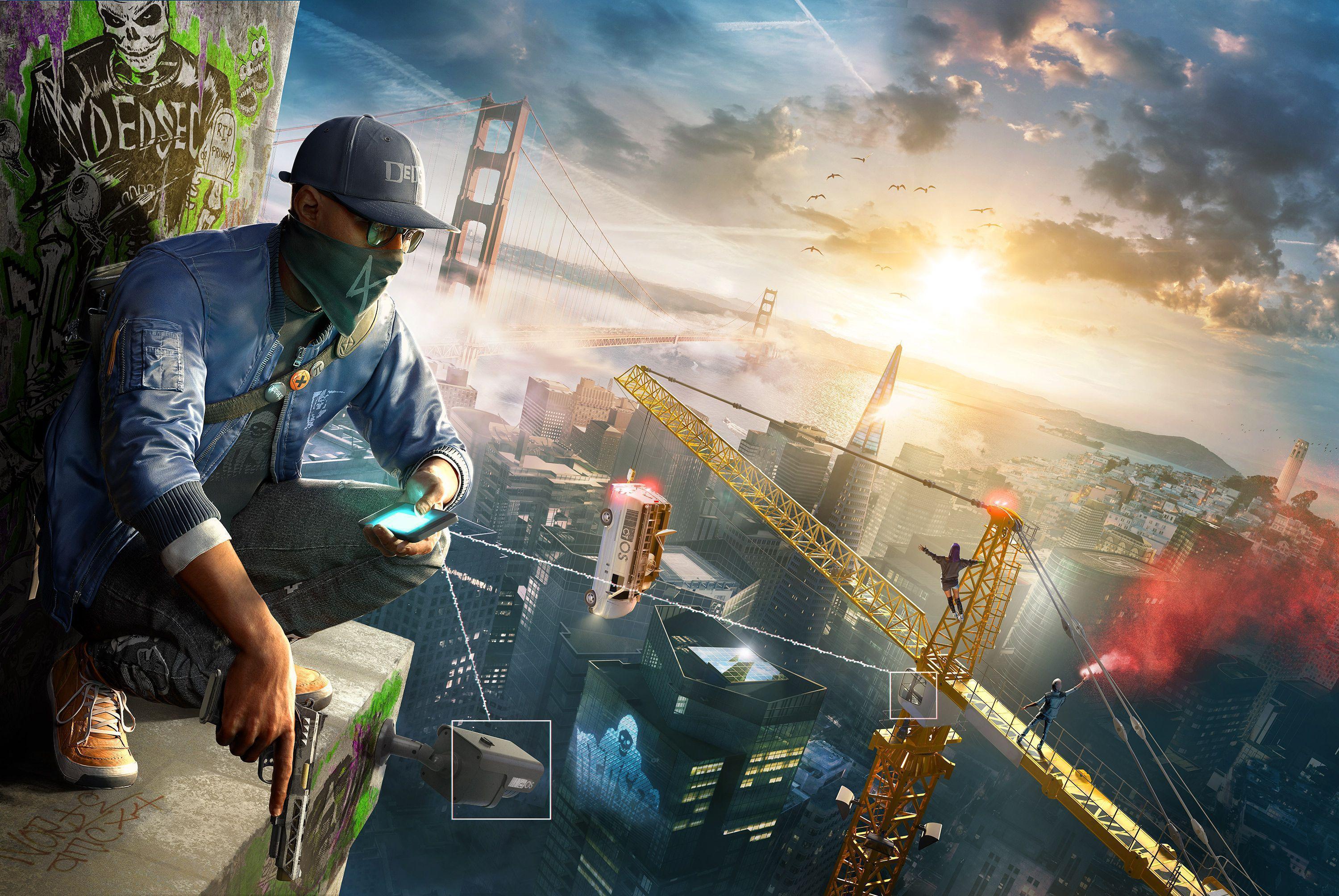 To help build hype for its recent ubisoft forward event, ubisoft allowed viewers to cla. Watch Dogs 2 Wallpapers Top Free Watch Dogs 2 Backgrounds Wallpaperaccess