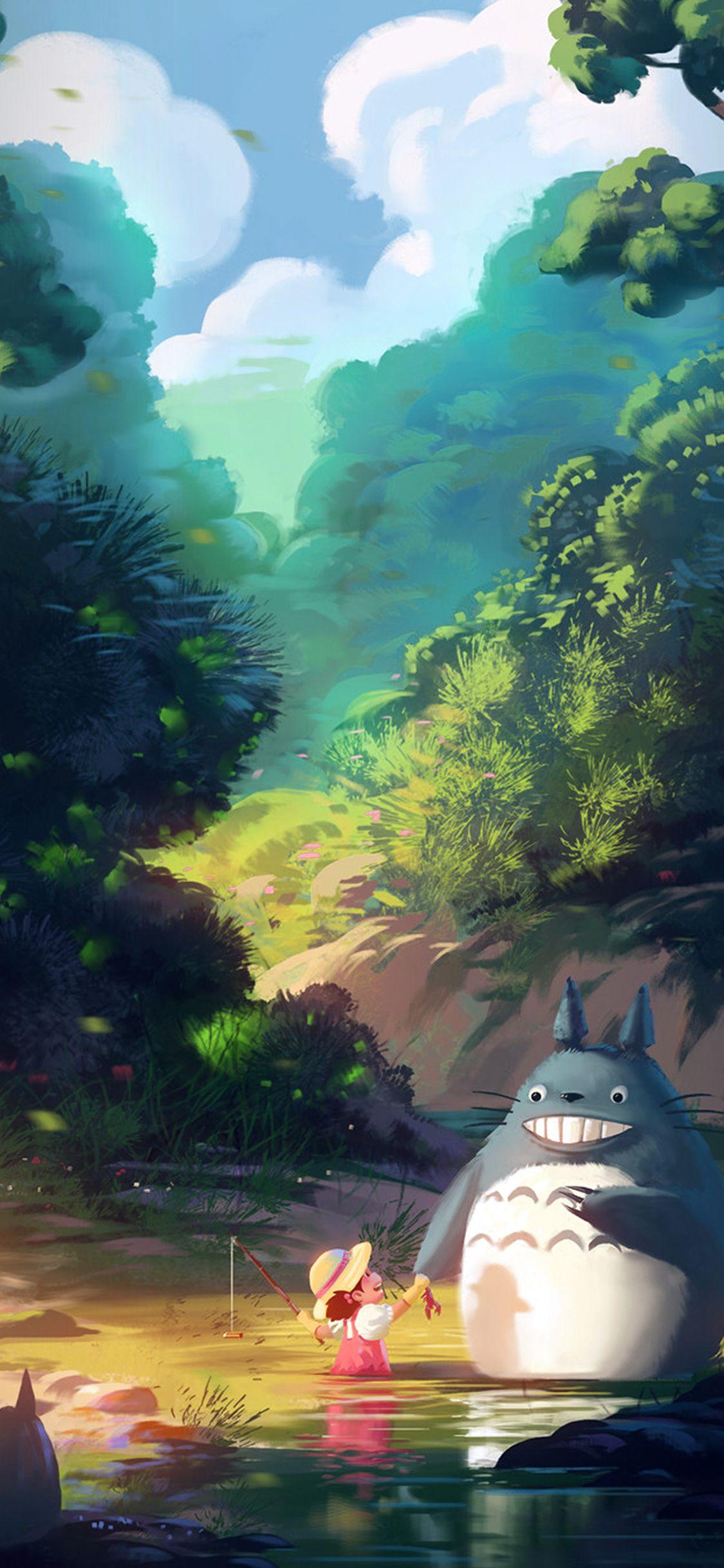Scarica Gratis immagini Ghibli Iphone Wallpapers Top Free Ghibli Iphone Backgrounds ultima saluti