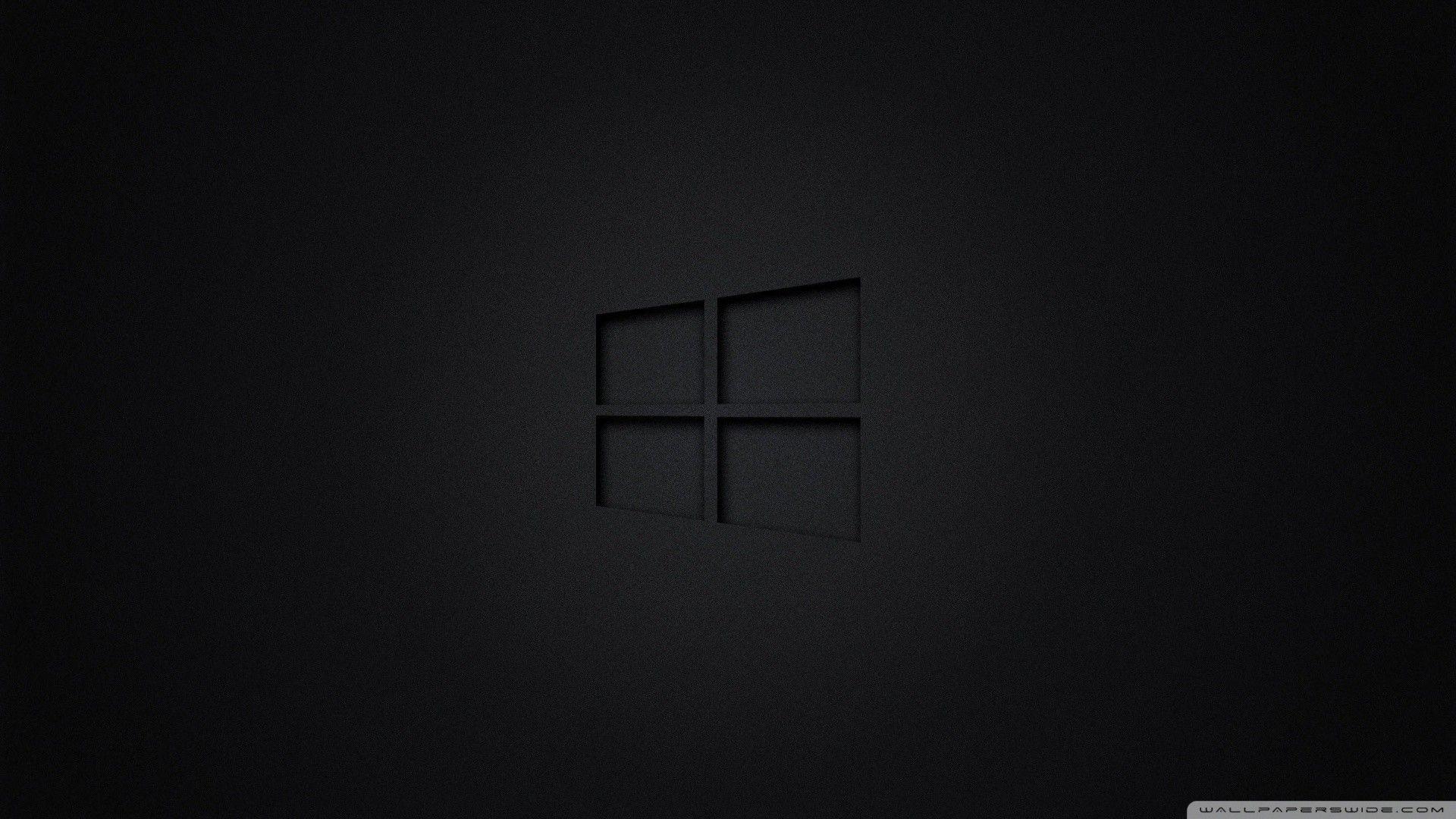Black Windows 10 Hd Wallpapers Top Free Black Windows 10 Hd Backgrounds Wallpaperaccess