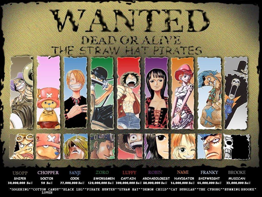 One Piece Wanted Wallpapers Top Free One Piece Wanted Backgrounds Wallpaperaccess