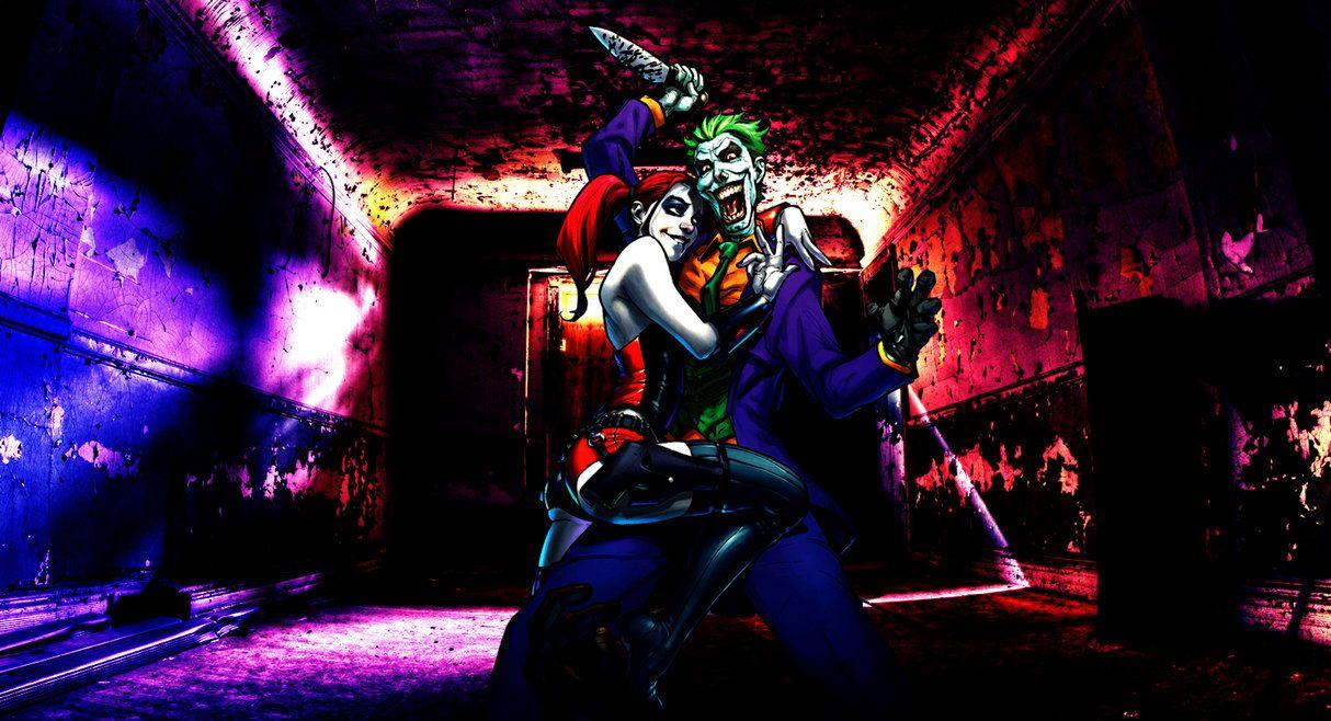 Download Gratuito immagini Joker And Harley Quinn Wallpapers Top Free Joker And Harley aggiornato da parte di