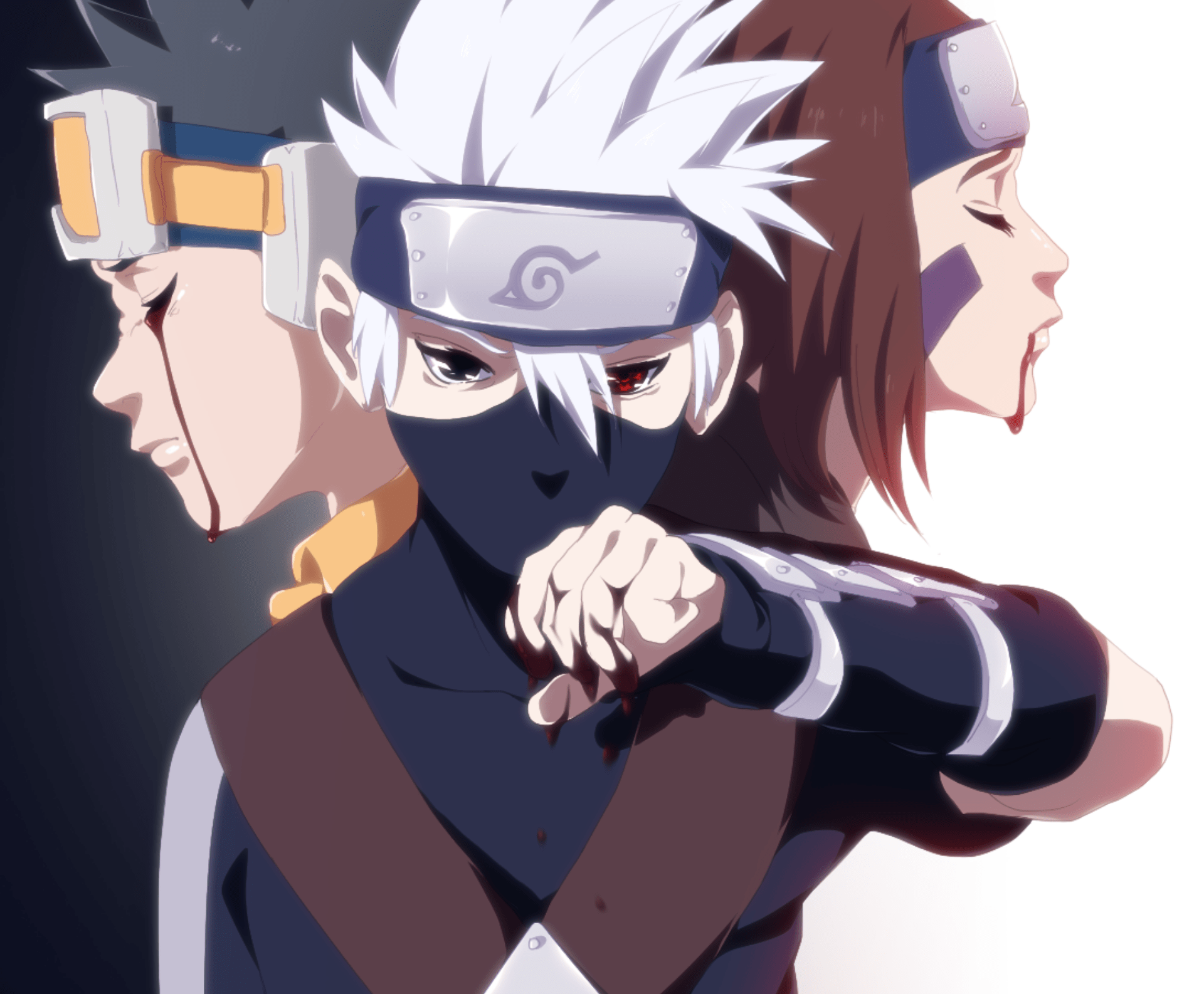 Kakashi And Obito Wallpapers Top Free Kakashi And Obito Backgrounds Wallpaperaccess