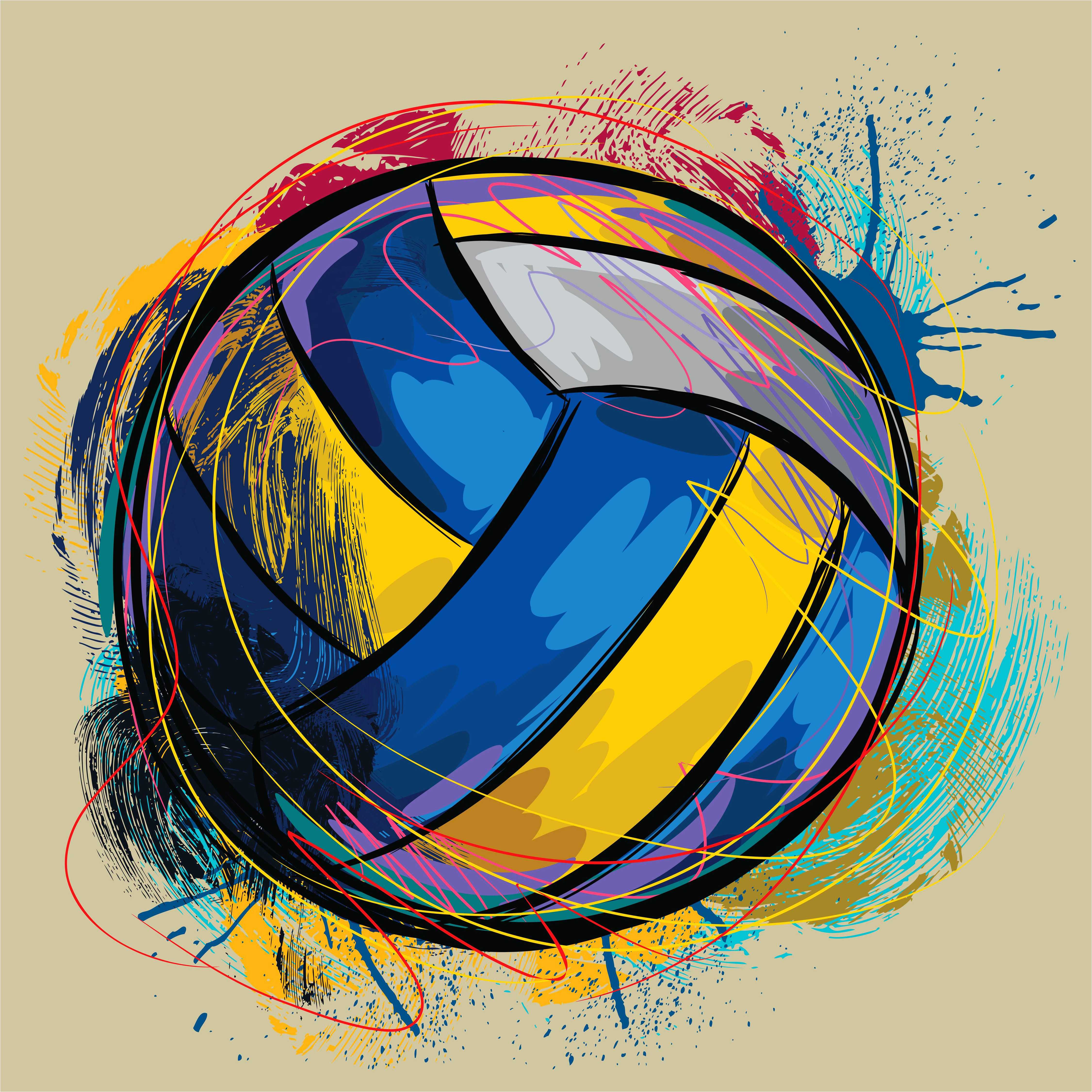 aesthetic colorful volleyball wallpaper wallpaper hd new on aesthetic volleyball wallpapers