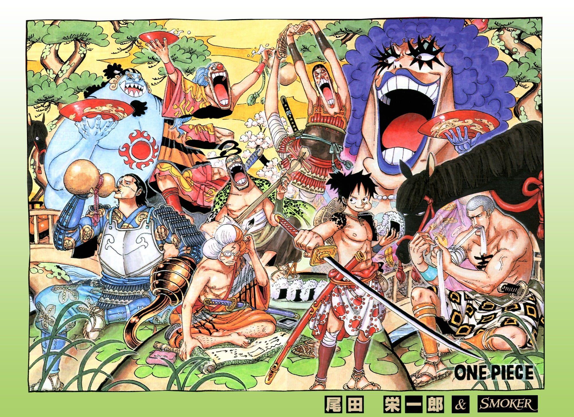 One Piece Manga Wallpapers Top Free One Piece Manga Backgrounds Wallpaperaccess
