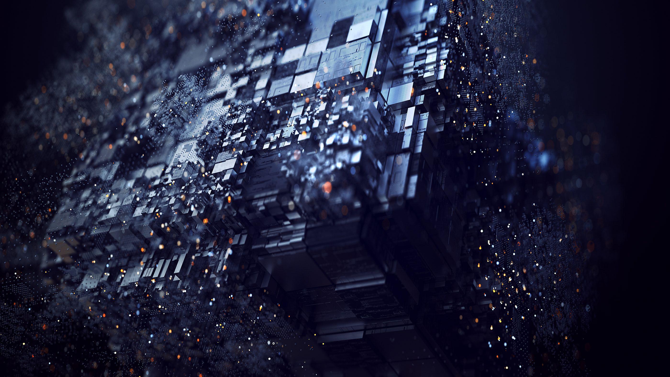 Digital abstract wallpapers