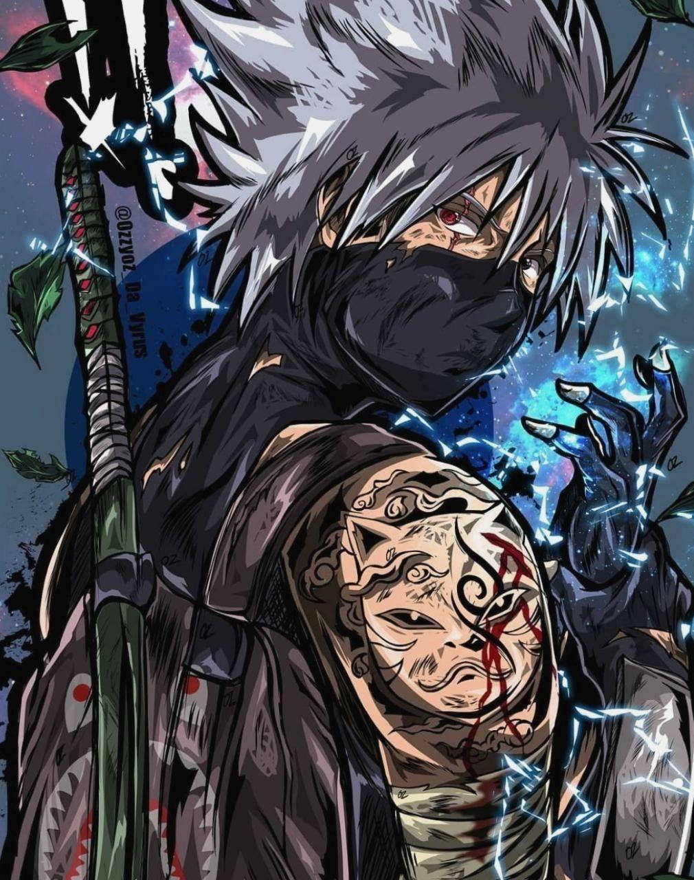 Anbu Kakashi Wallpapers Top Free Anbu Kakashi Backgrounds Wallpaperaccess