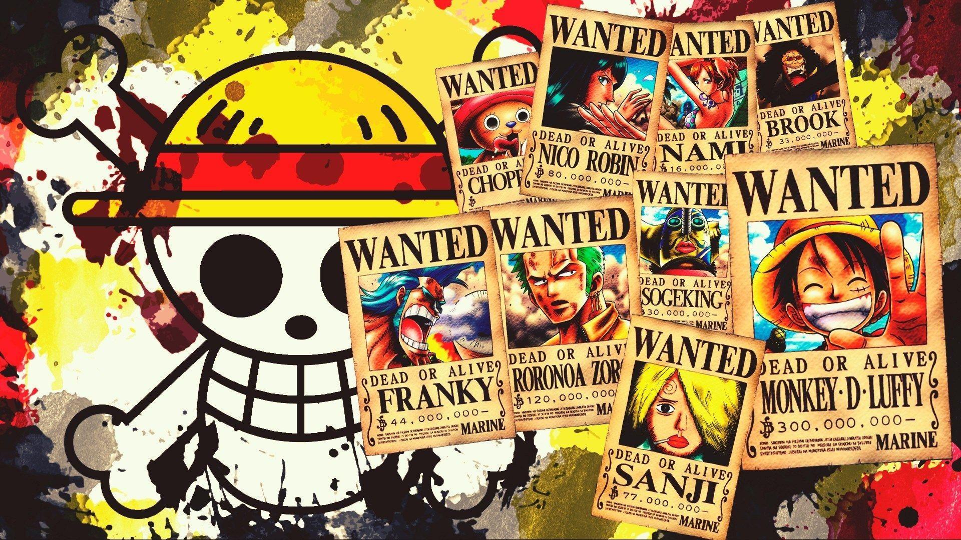 One Piece Wanted Wallpapers Top Free One Piece Wanted Backgrounds Wallpaperaccess