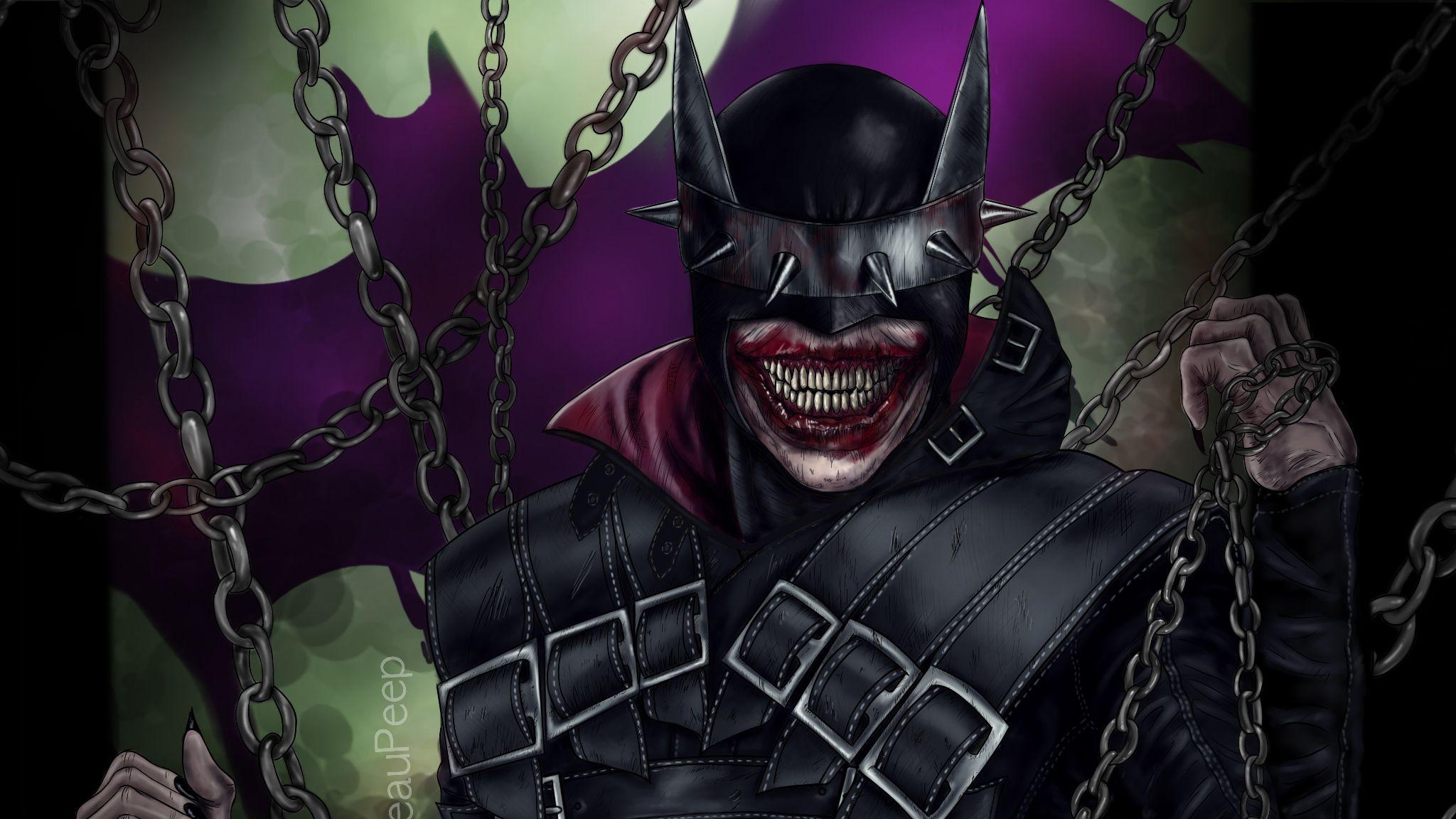 In the comic book “the batman who laughs why is it impossible for me to read the dialogue printed in red letters on a black background? The Batman Who Laughs Wallpapers Top Free The Batman Who Laughs Backgrounds Wallpaperaccess