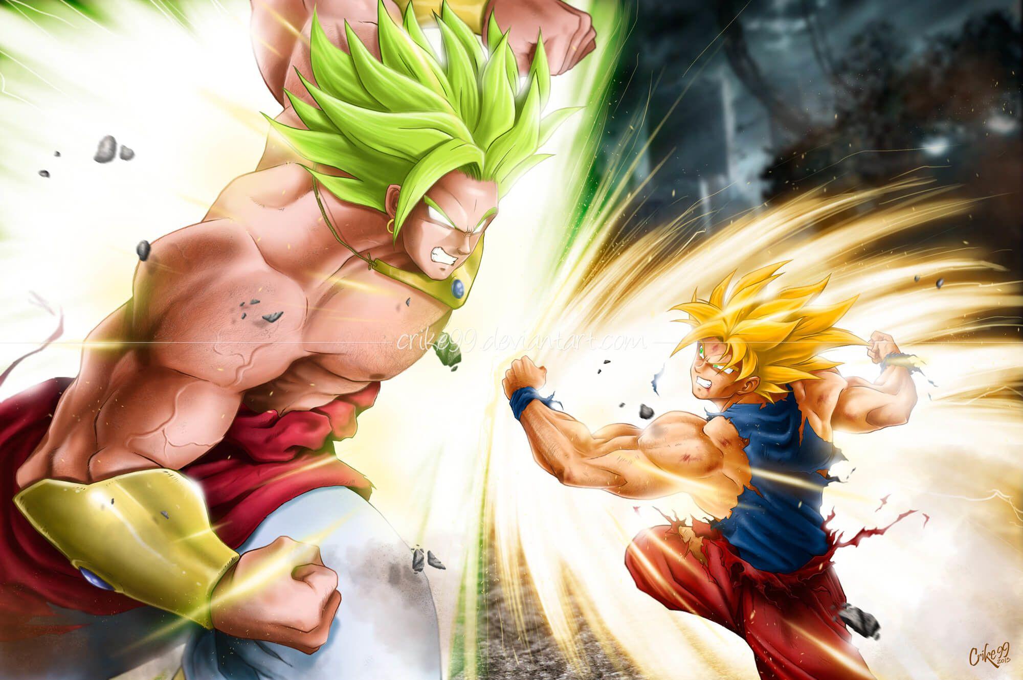 Dbz broly wallpapers
