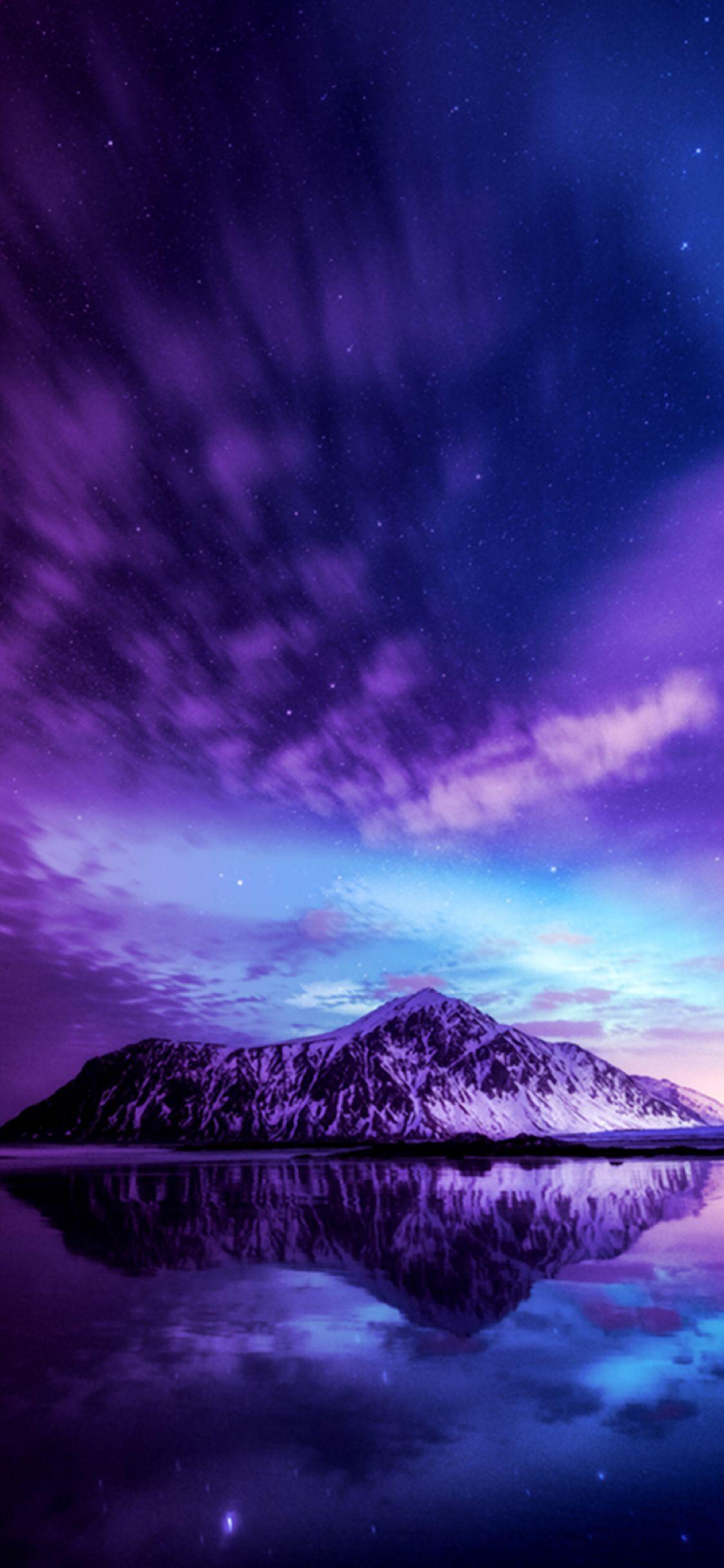 Purple mountain time lapse wallpaper for iphone by noah pearson. Purple Sky Iphone Wallpapers Top Free Purple Sky Iphone Backgrounds Wallpaperaccess