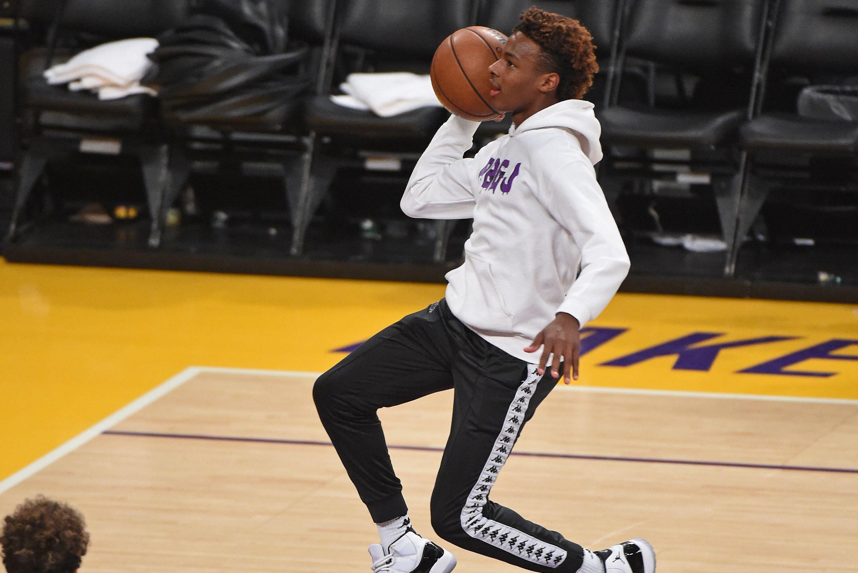 bronny james wallpapers top free bronny james on bronny james jr wallpapers