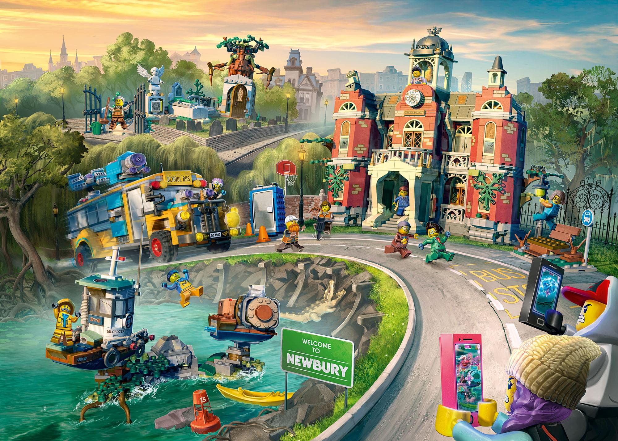 Lego Hidden Side Wallpapers Top Free Lego Hidden Side Backgrounds Wallpaperaccess