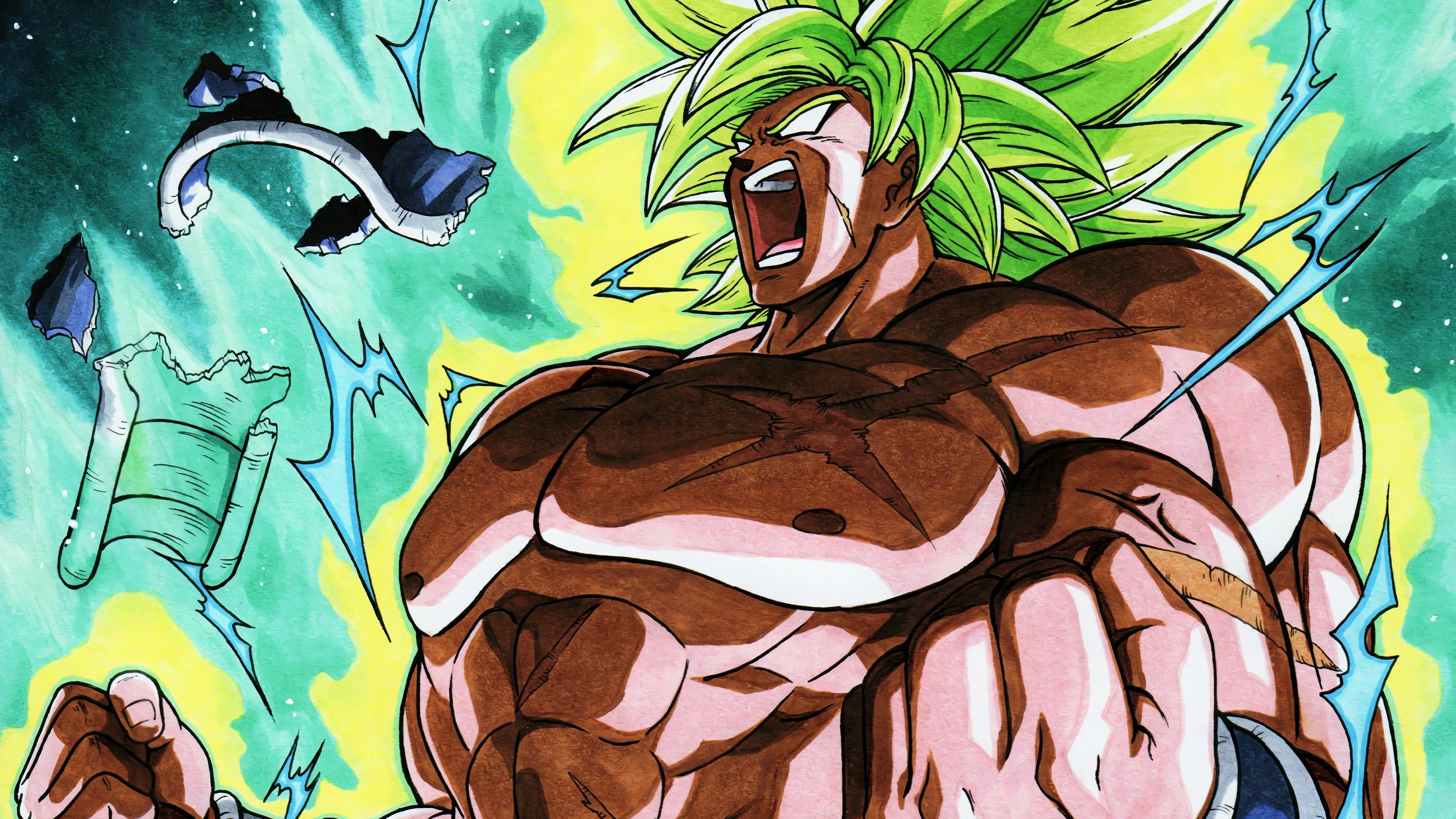 Dbs broly movie wallpapers