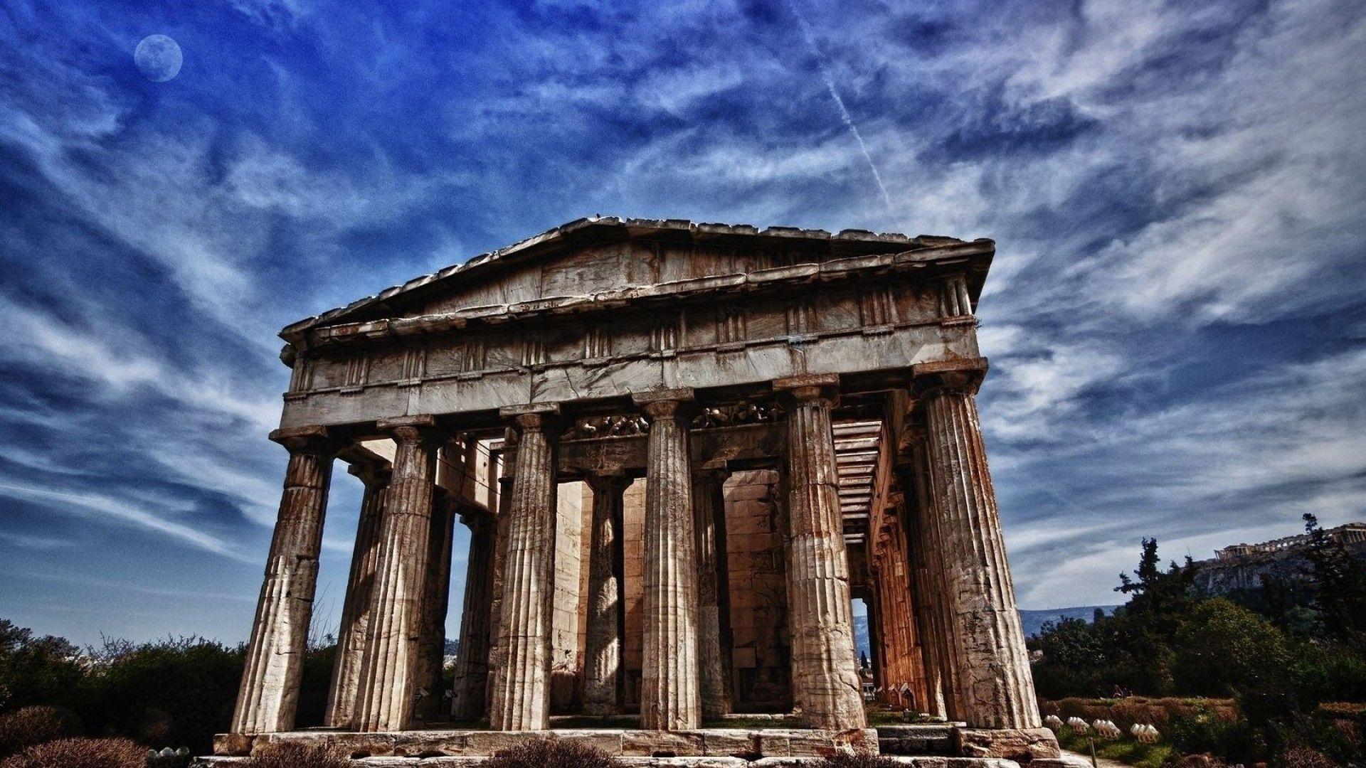 A lovingly curated selection of 44 free 4k greece wallpapers and background images. Greek Temple Wallpapers Top Free Greek Temple Backgrounds Wallpaperaccess