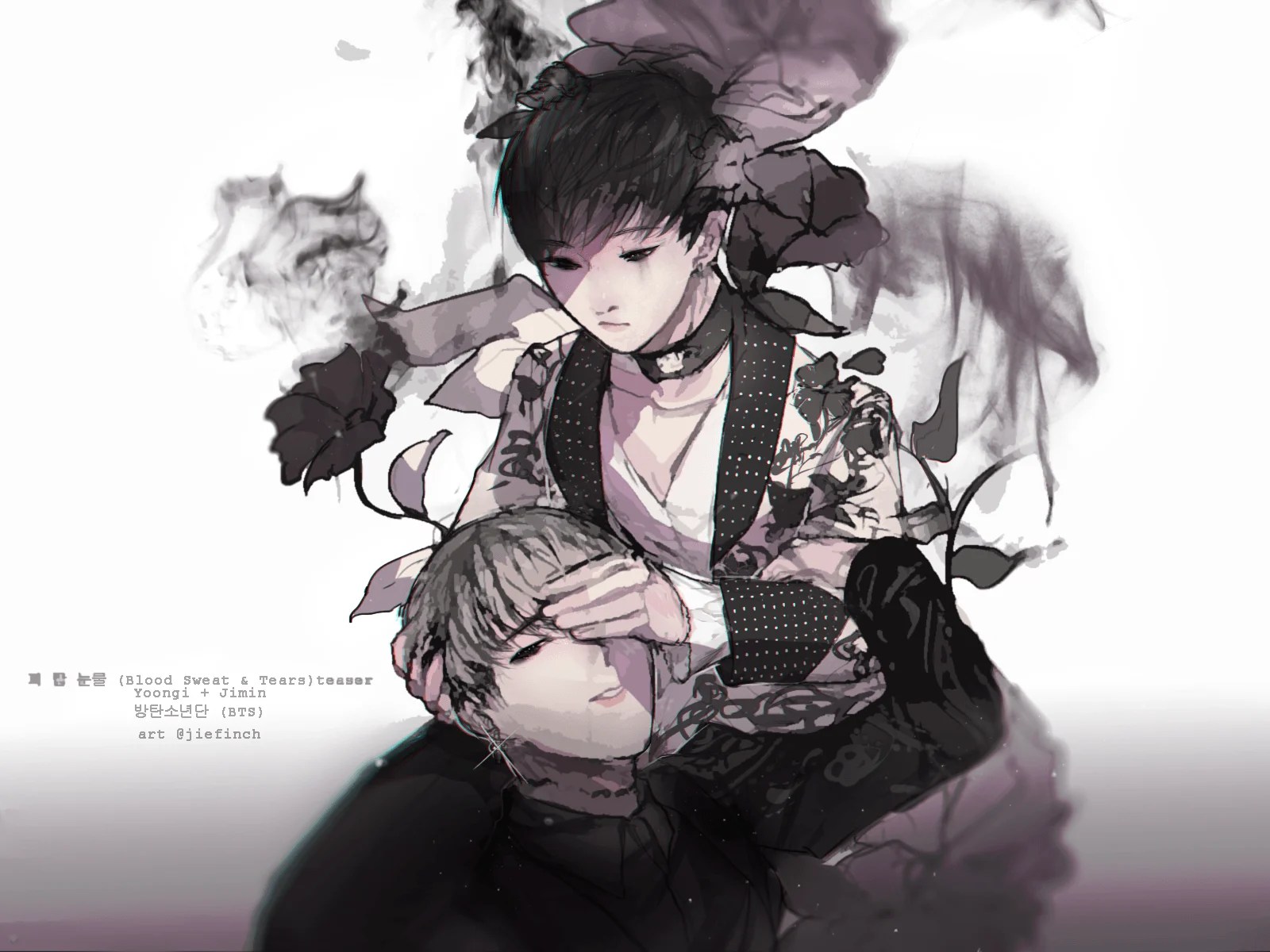 BTS V Anime Wallpapers - Wallpaper Cave