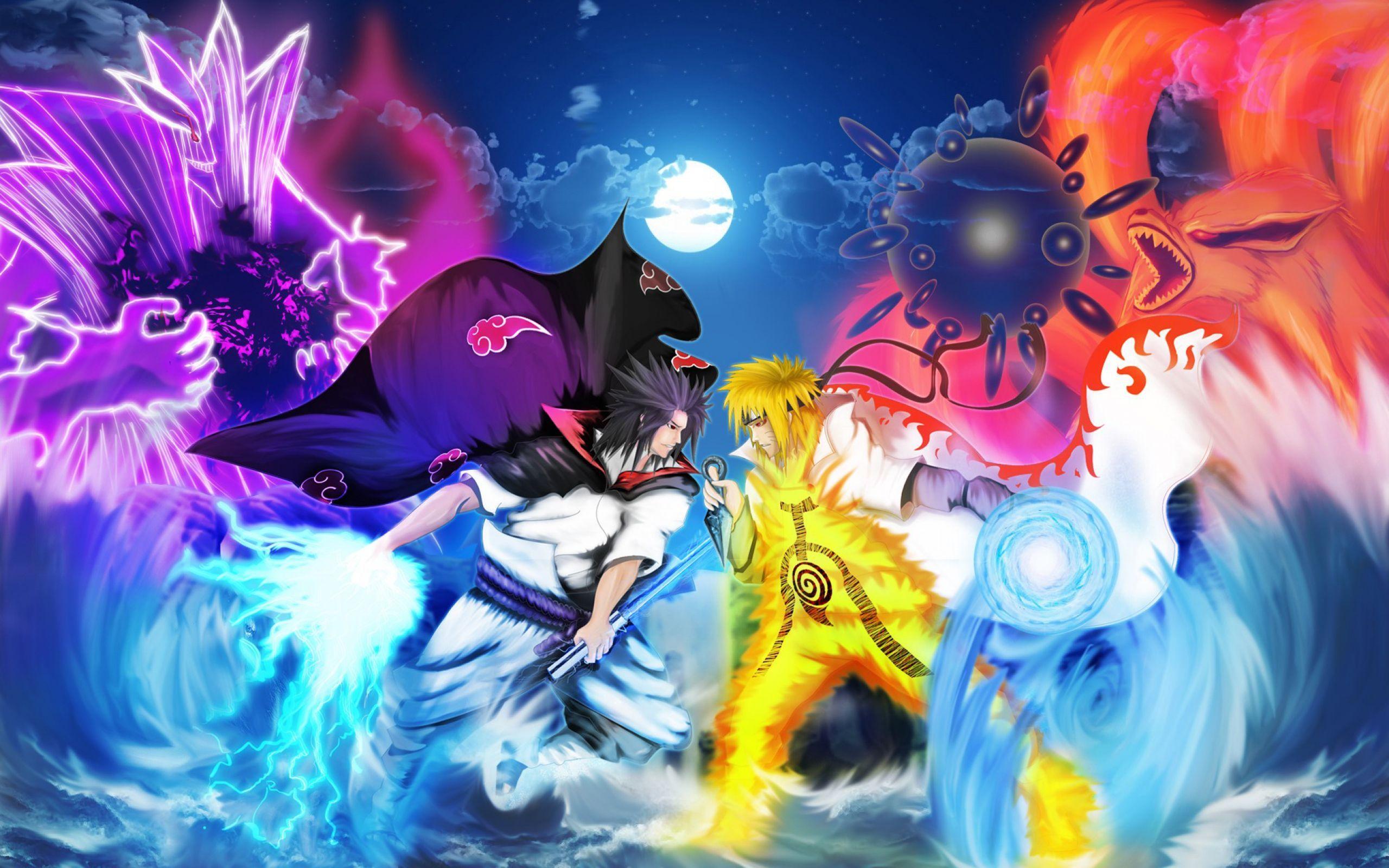 Naruto Vs Sasuke Wallpapers Top Free Naruto Vs Sasuke Backgrounds Wallpaperaccess