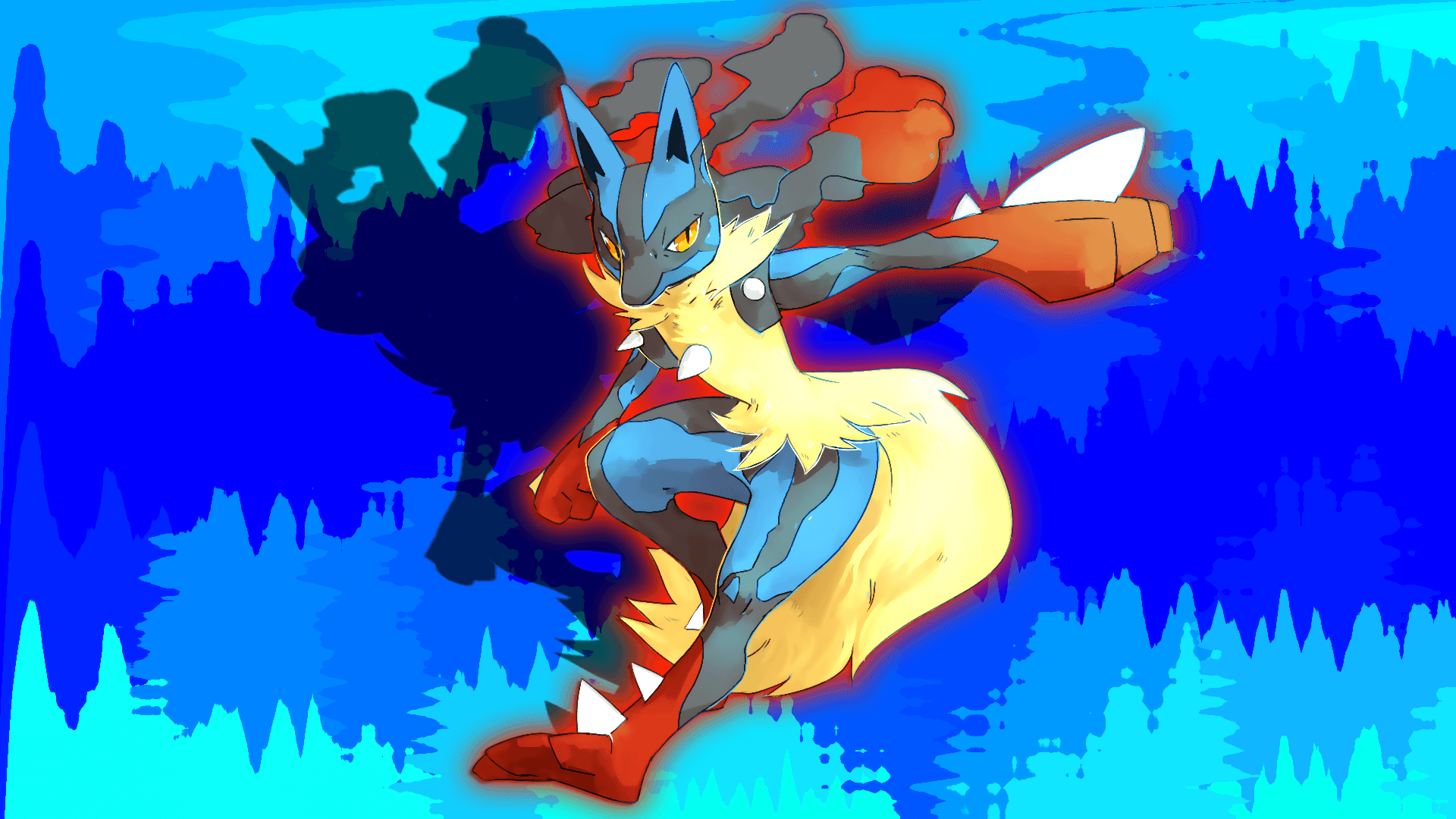 Big lucario · pokemon lucario abbildung · pokemon lucario illustration · pokémon · anime · pokemon · videospiele · super smash bros. Pokemon Lucario Wallpapers Top Free Pokemon Lucario Backgrounds Wallpaperaccess