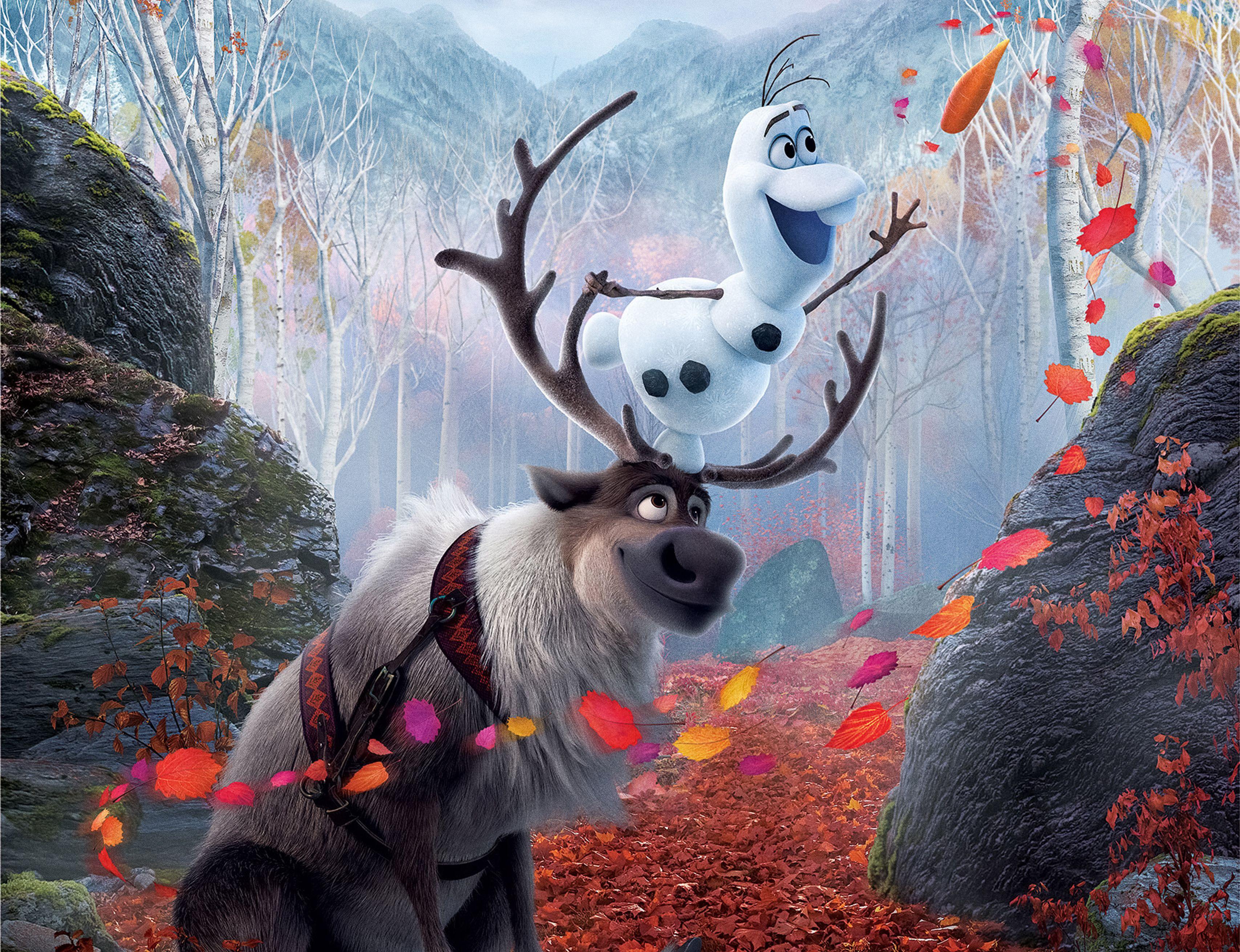 Frozen movie wallpaper olaf