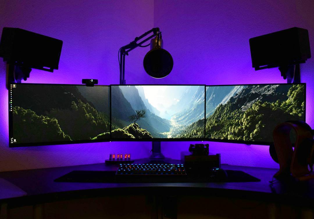 Gaming Setup Wallpapers Top Free Gaming Setup Backgrounds Wallpaperaccess