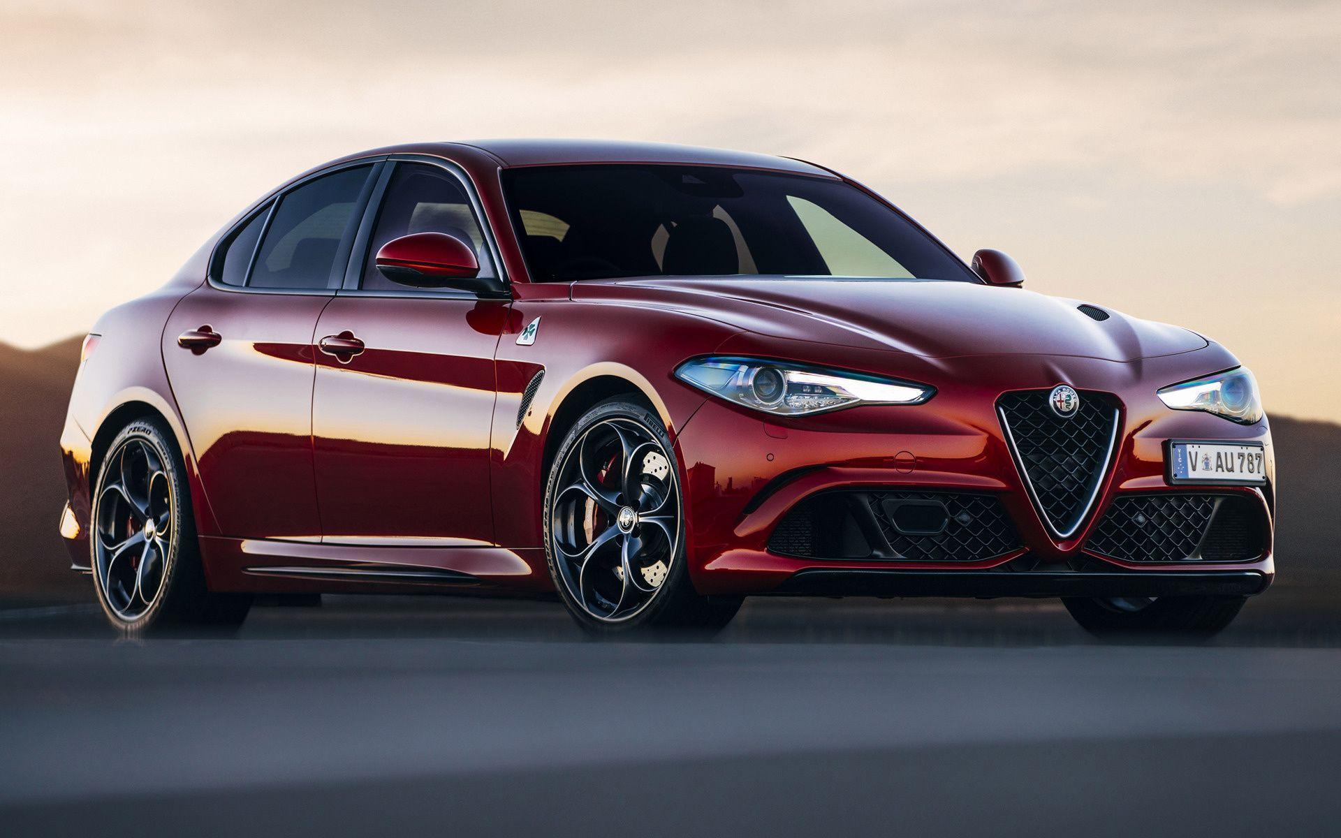 Alfa romeo giulia, hình nền xe hơi
