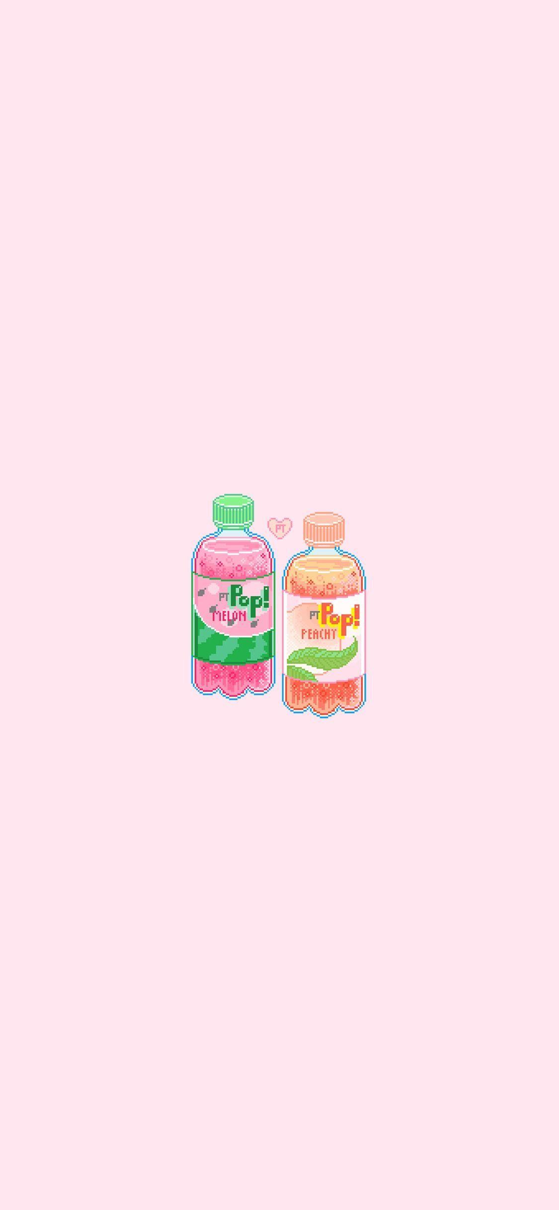 Game over pastel desktop wallpaper background | retro pixel pink & purple . Cute Pixel Wallpapers Top Free Cute Pixel Backgrounds Wallpaperaccess