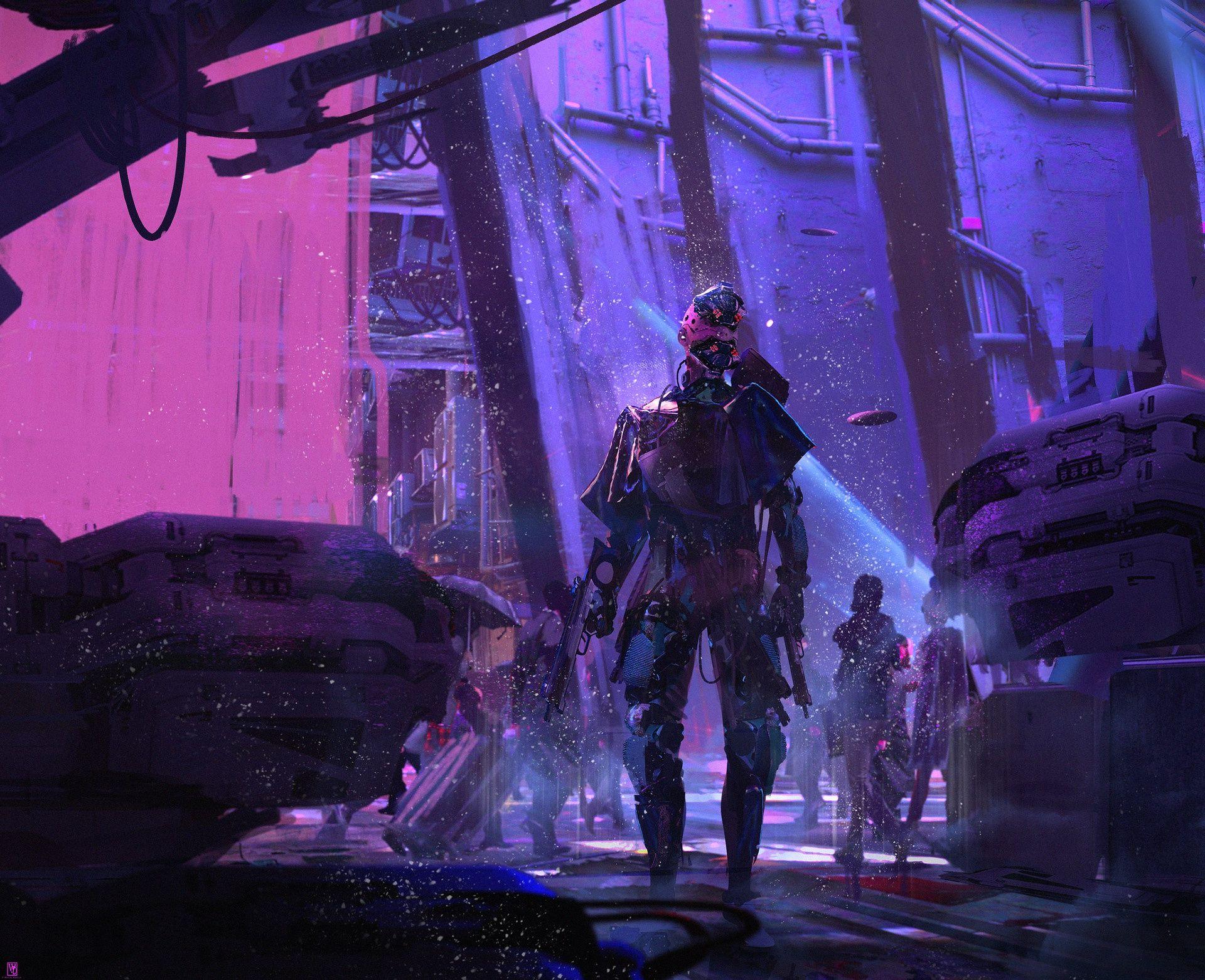 Available in hd, 4k resolutions for desktop & mobile phones. Cyberpunk Warrior Wallpapers - Top Free Cyberpunk Warrior