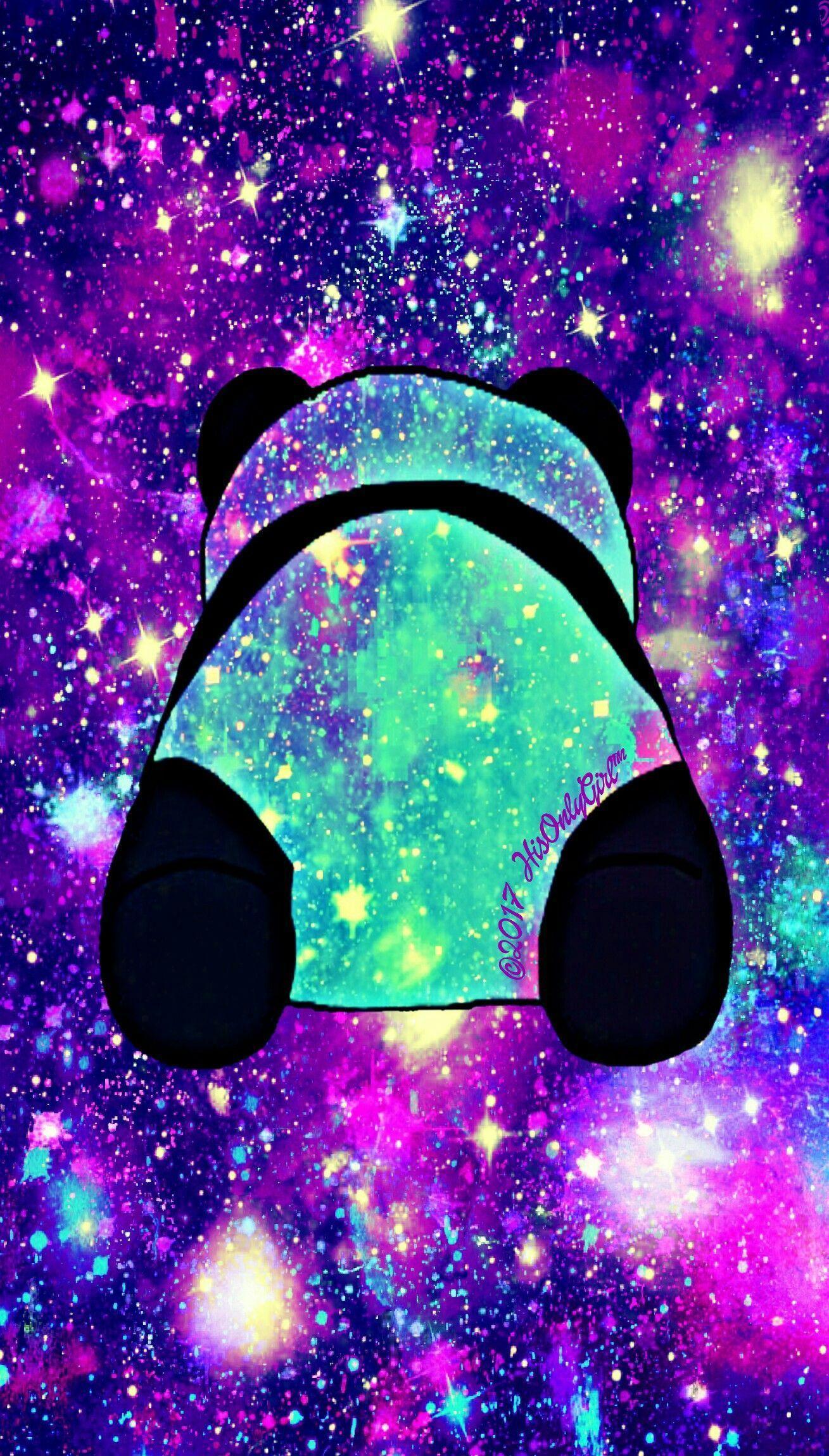 Galaxy Panda Wallpapers Top Free Galaxy Panda Backgrounds Wallpaperaccess
