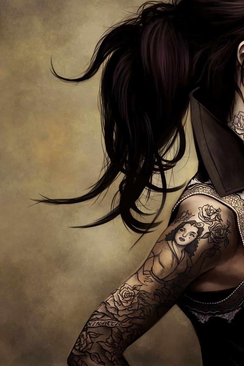 Tattoo Girl Iphone Hd Wallpapers Top Free Tattoo Girl Iphone Hd Backgrounds Wallpaperaccess