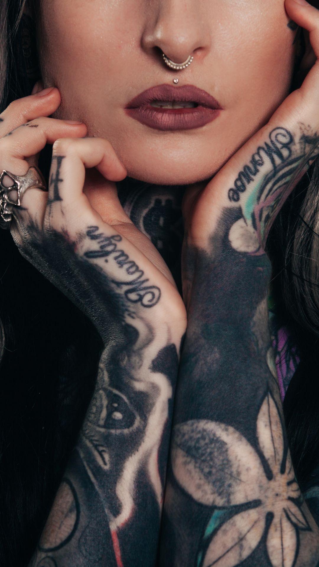 Tattoo Girl Iphone Hd Wallpapers Top Free Tattoo Girl Iphone Hd Backgrounds Wallpaperaccess