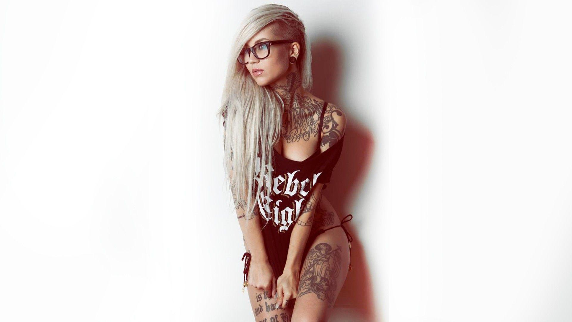 Tattoo Girl Wallpapers Top Free Tattoo Girl Backgrounds Wallpaperaccess