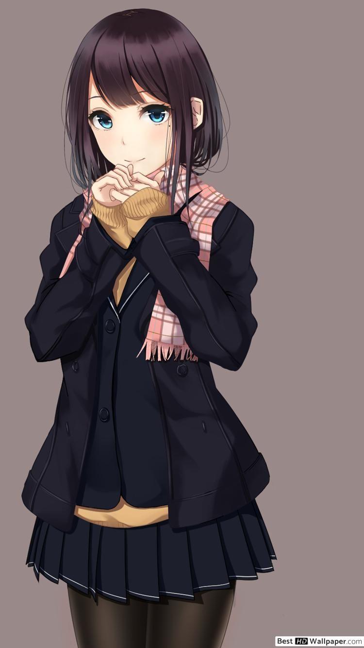 Anime School Girl Wallpapers Top Free Anime School Girl Backgrounds Wallpaperaccess