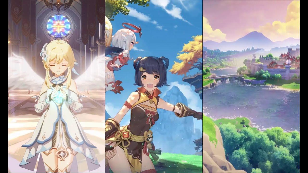 Genshin Impact Wallpapers Top Free Genshin Impact Backgrounds Wallpaperaccess