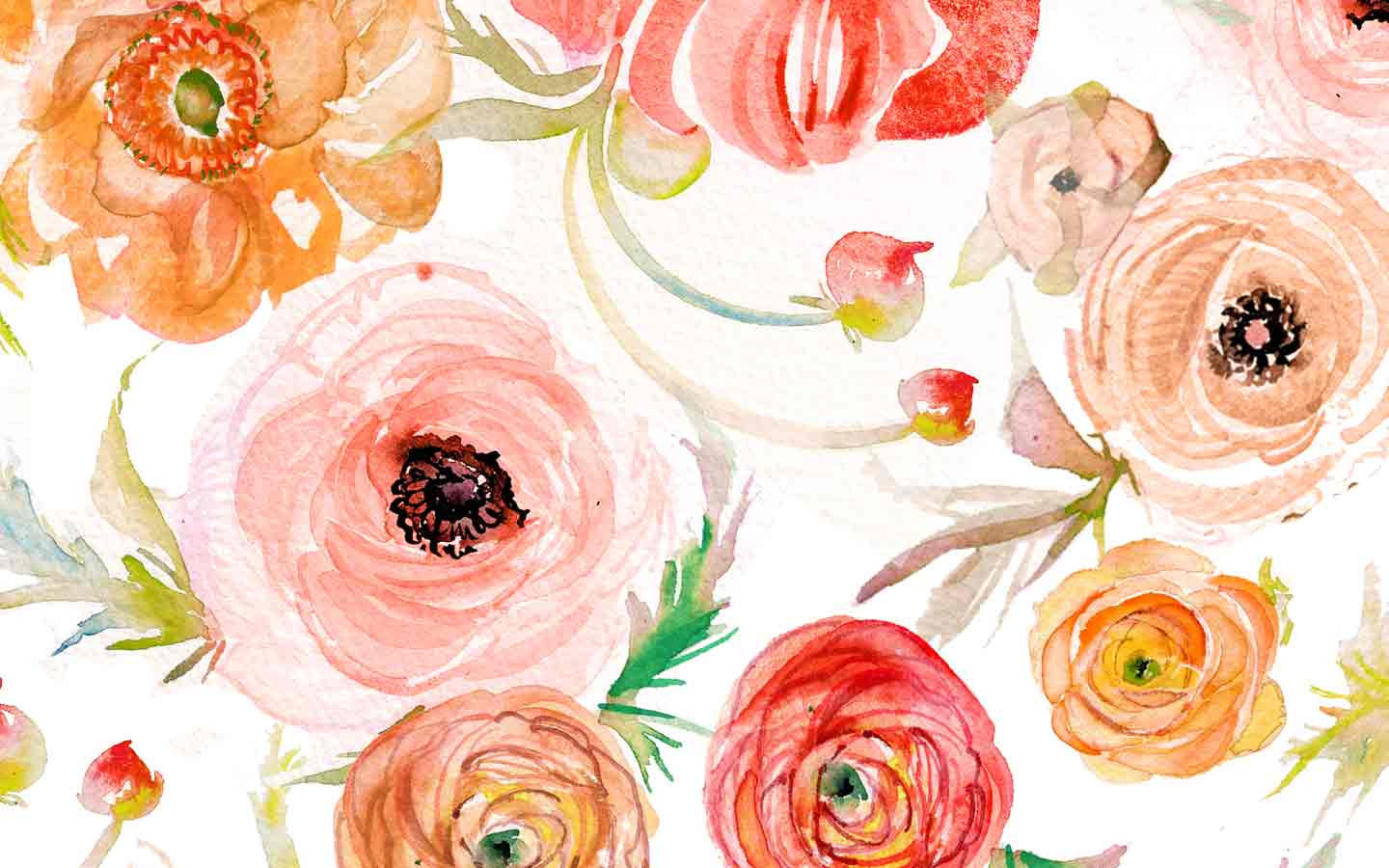 Boho floral wallpapers