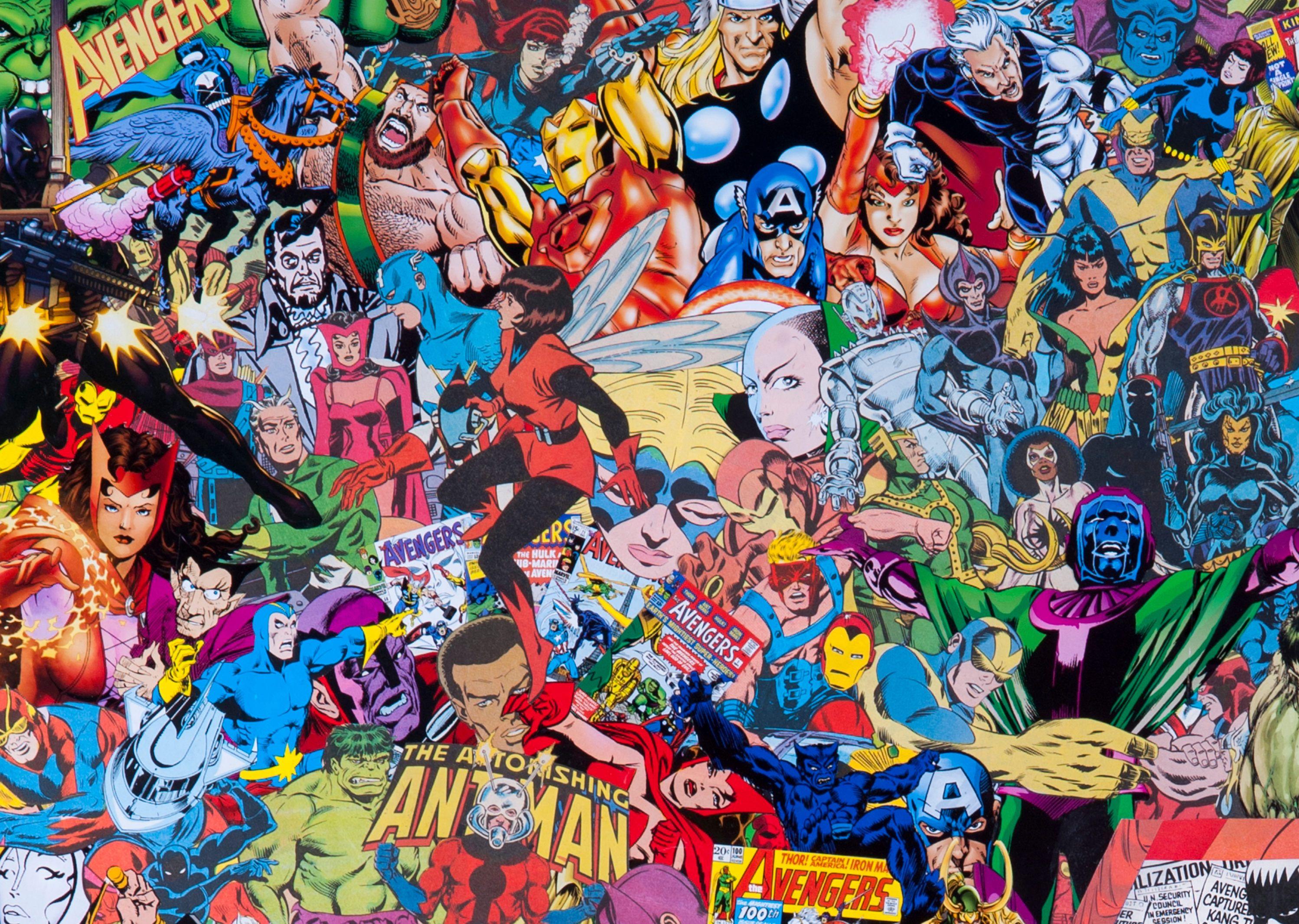 superhero collage wallpapers top free superhero collage on marvel collage wallpapers