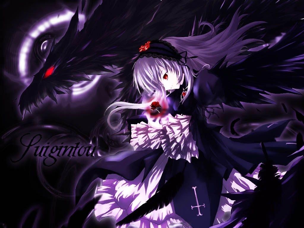 Dark Anime Girl Wallpapers Top Free Dark Anime Girl Backgrounds Wallpaperaccess