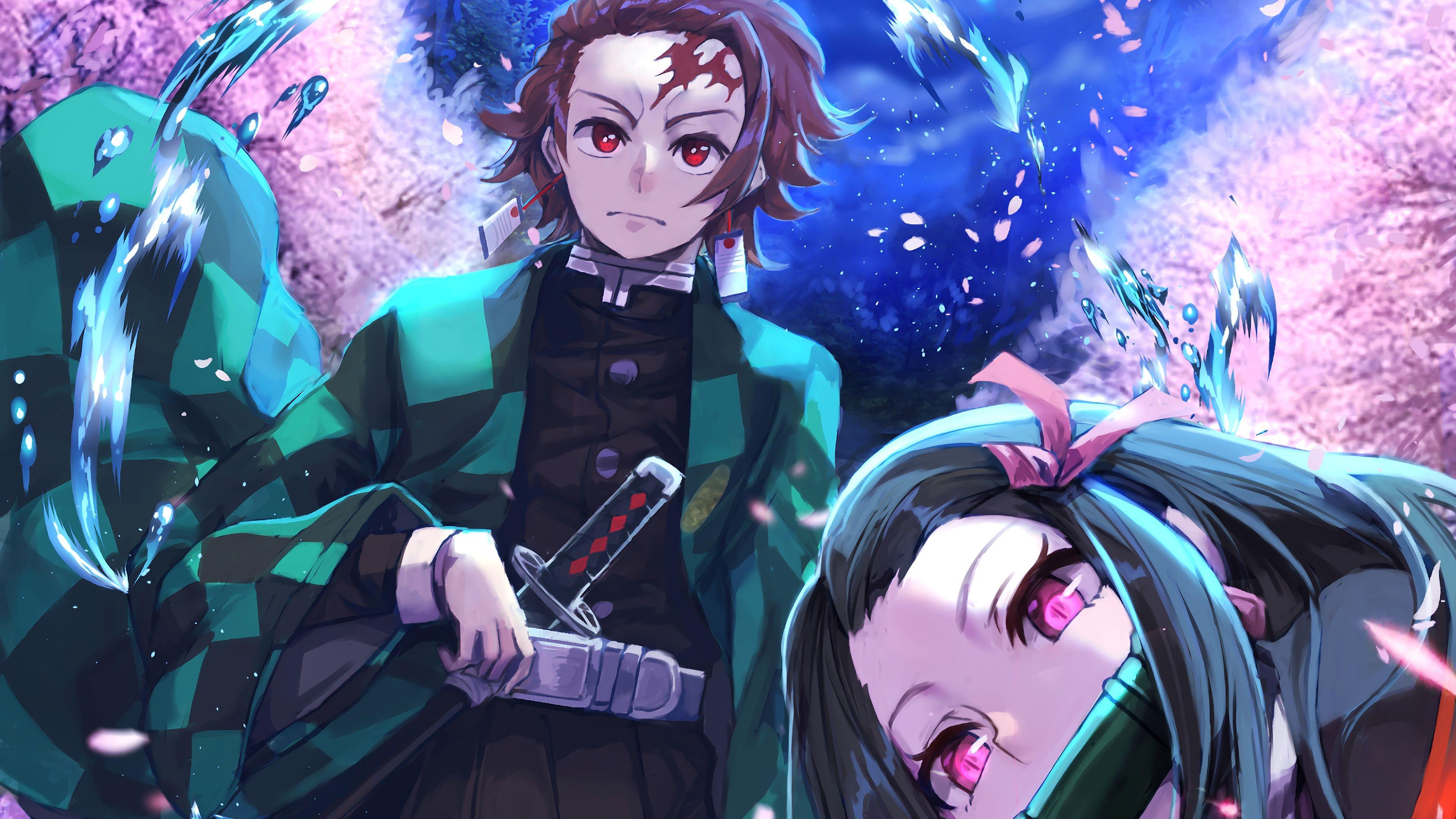 tanjiro and nezuko wallpapers top free tanjiro and on tanjiro x nezuko wallpapers