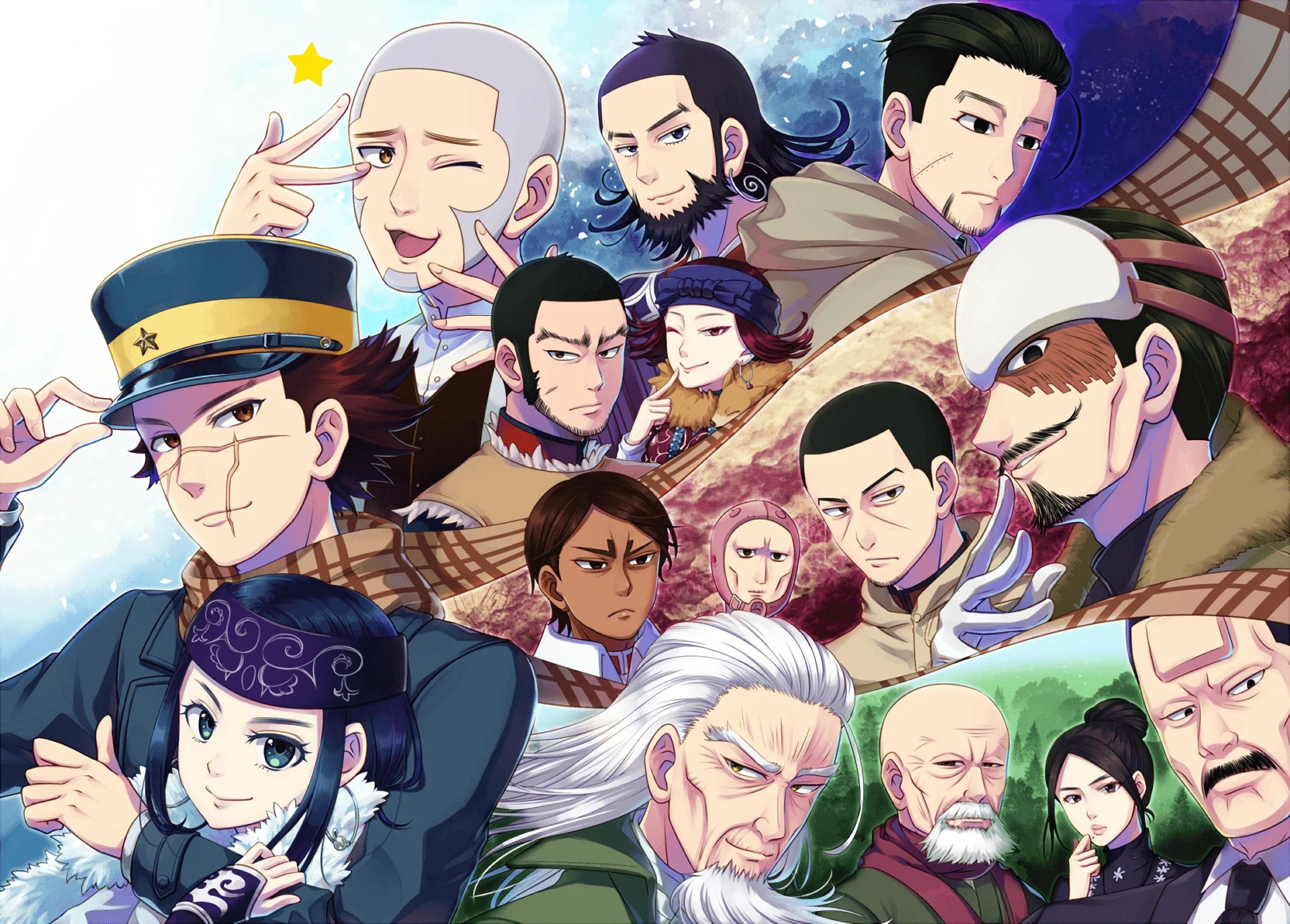 Refer to characters category if you'd like to avoid unnecessary spoilers. Golden Kamuy Wallpapers Top Free Golden Kamuy Backgrounds Wallpaperaccess