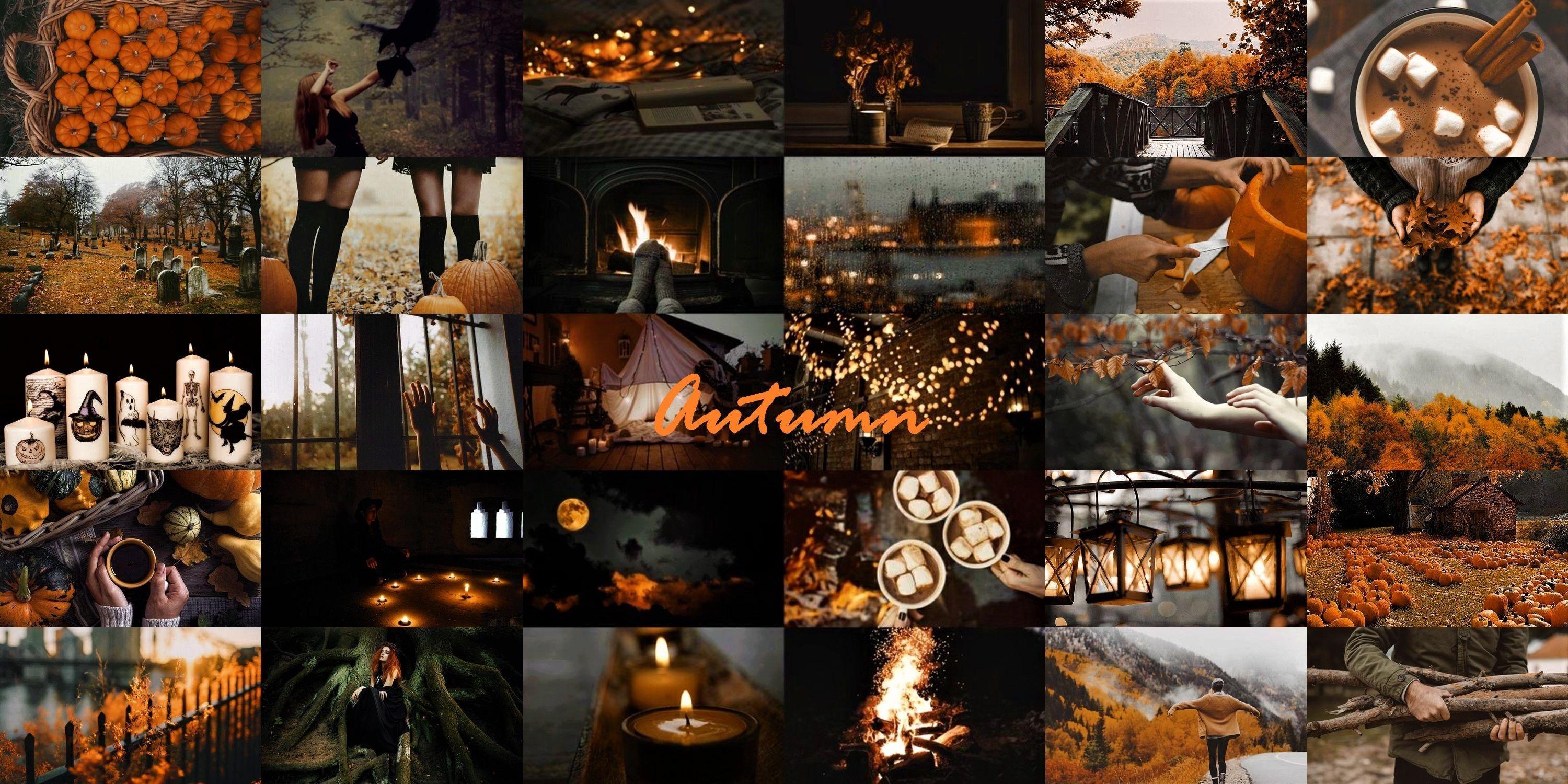 These halloween articles are all about the ways people celebrate halloween. Halloween Collage Wallpapers Top Free Halloween Collage Backgrounds Wallpaperaccess