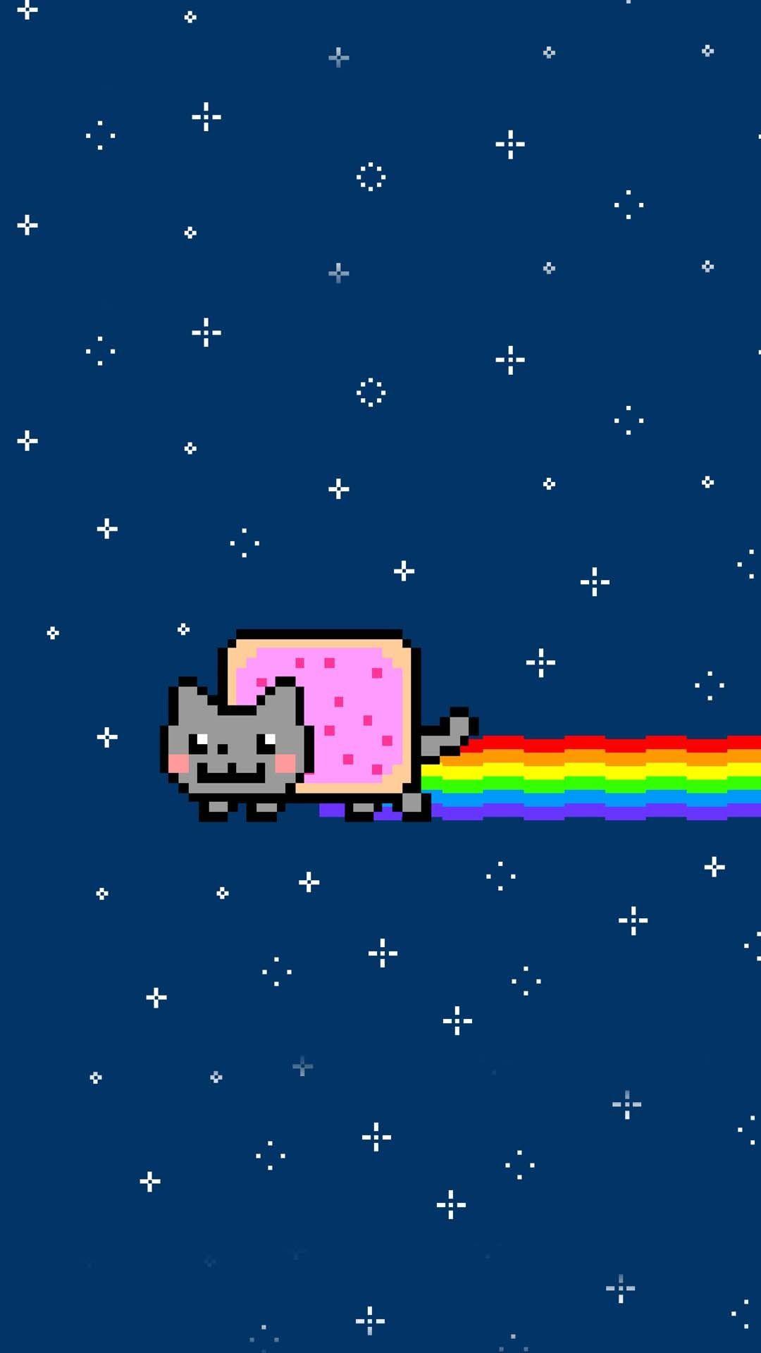 Nyan cat iphone wallpapers
