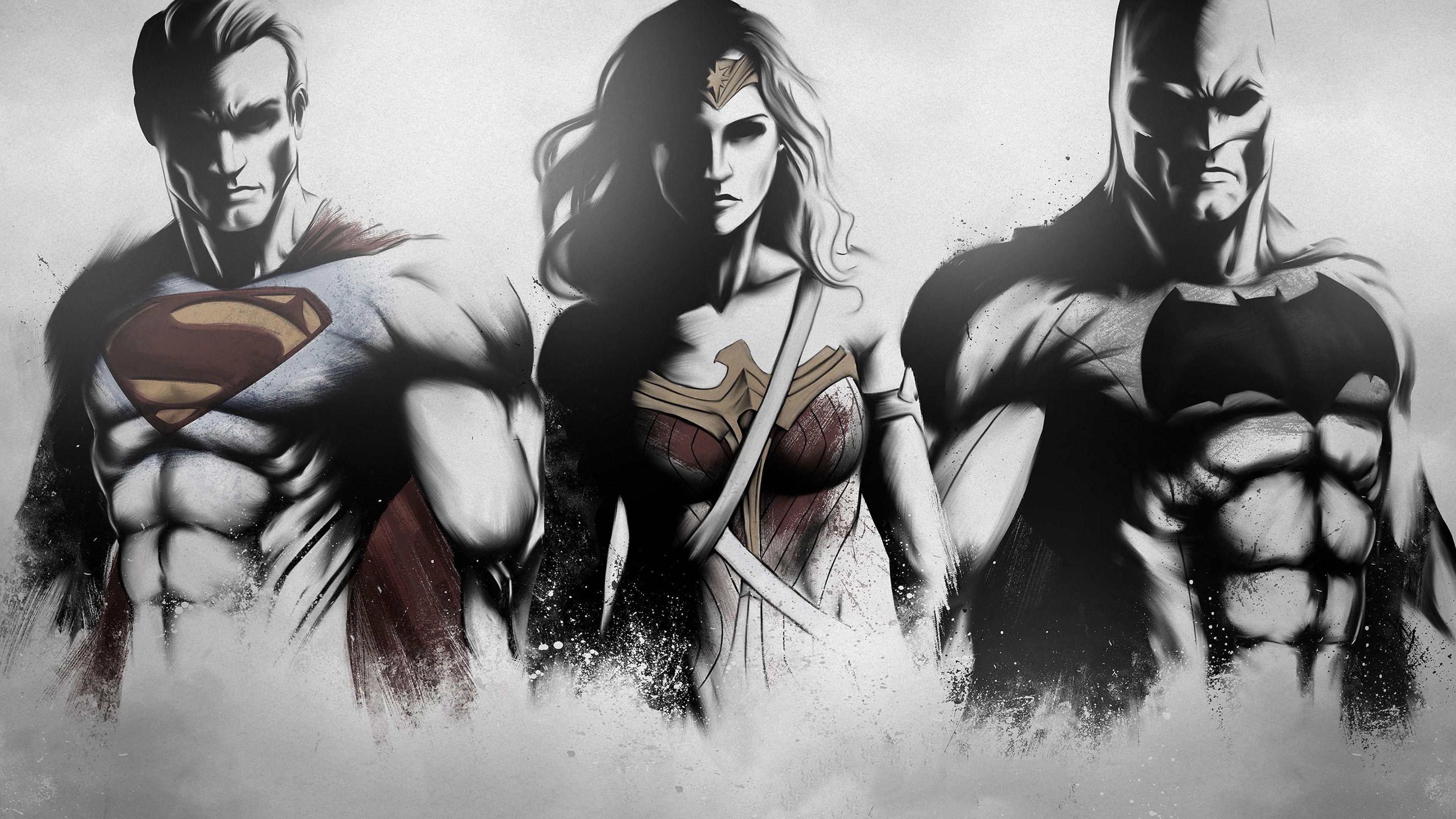 Batman And Wonder Woman Wallpapers Top Free Batman And Wonder Woman Backgrounds Wallpaperaccess