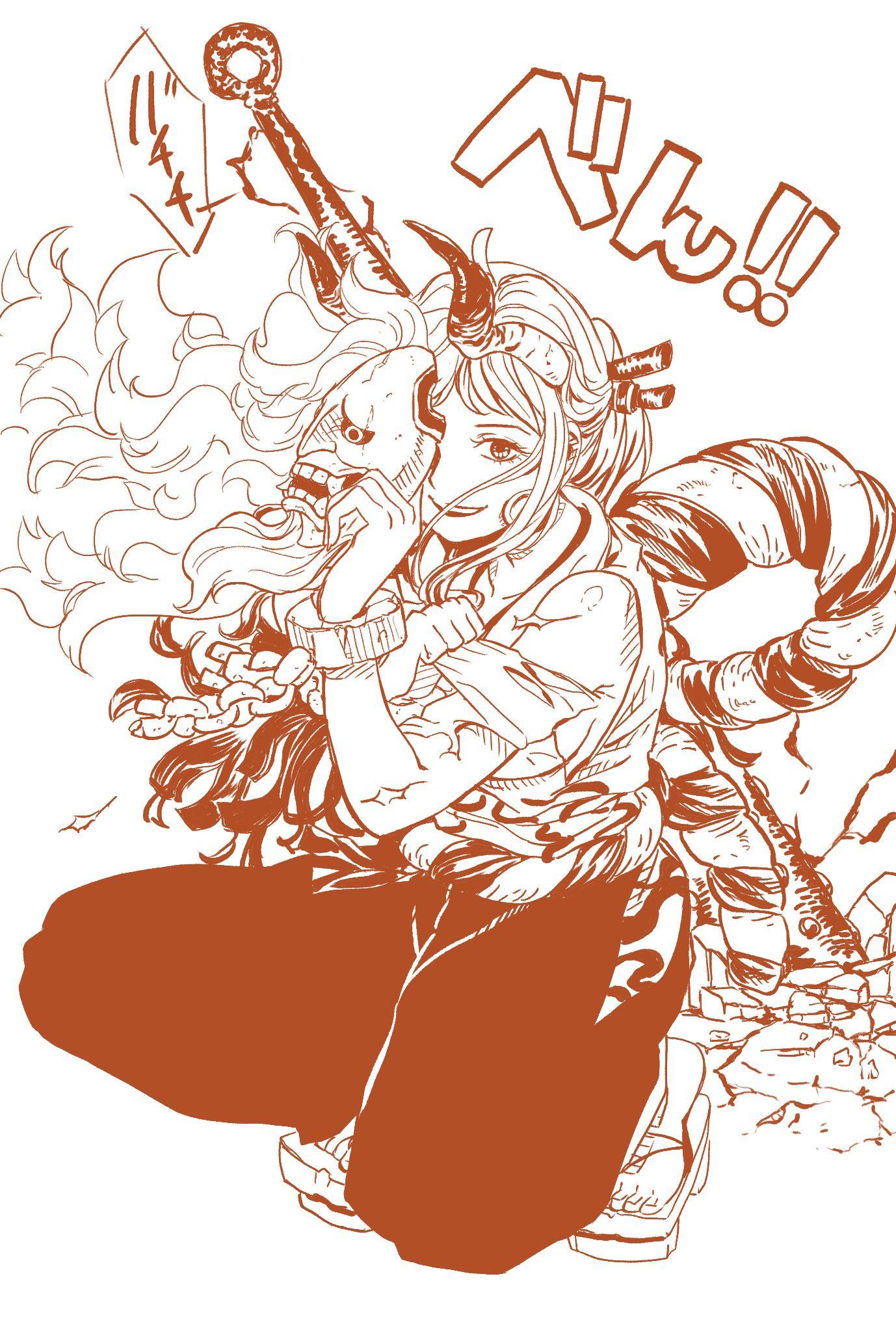 Yamato One Piece Wallpapers Top Free Yamato One Piece Backgrounds Wallpaperaccess