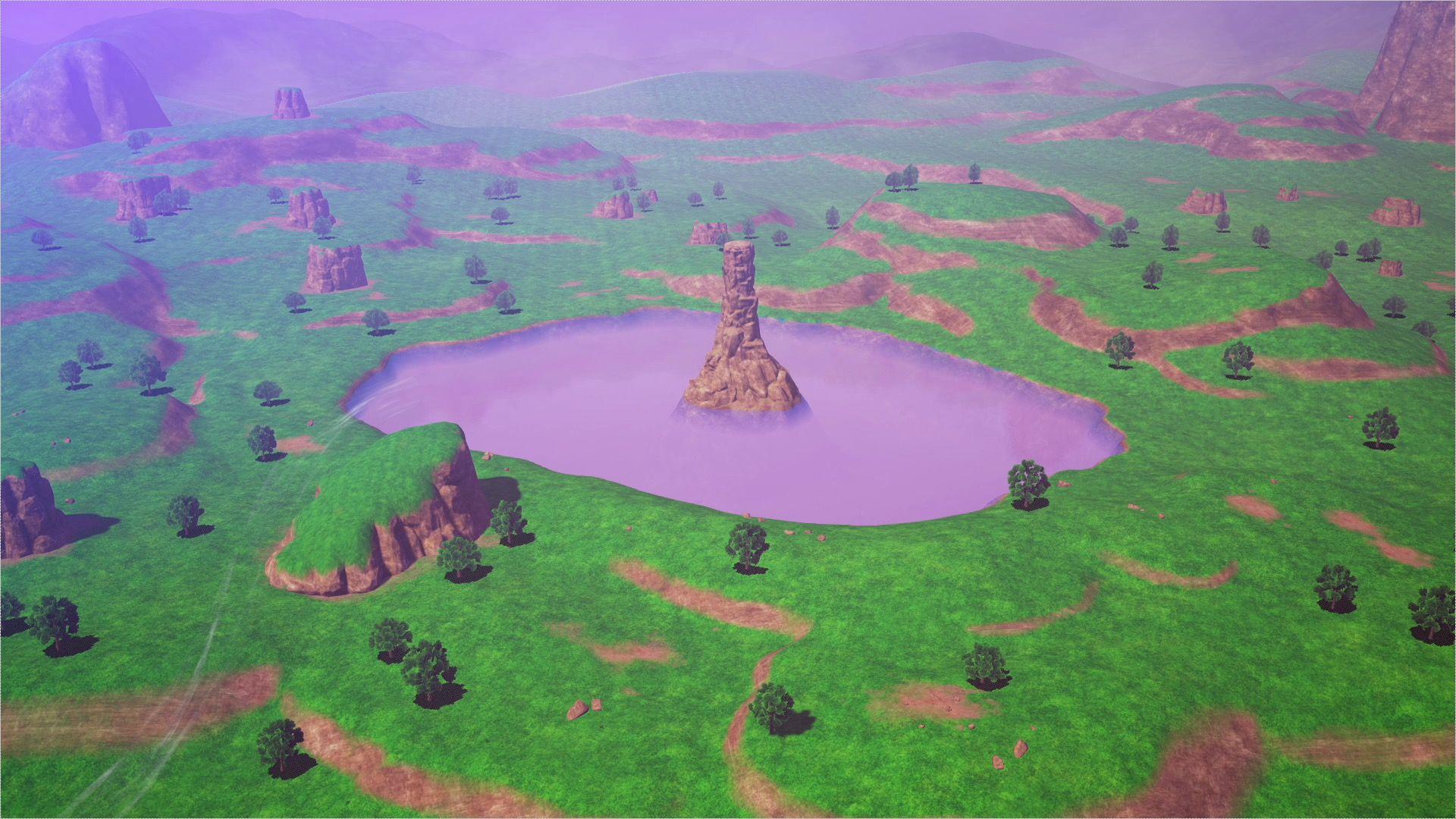 Dragon ball landscape wallpapers