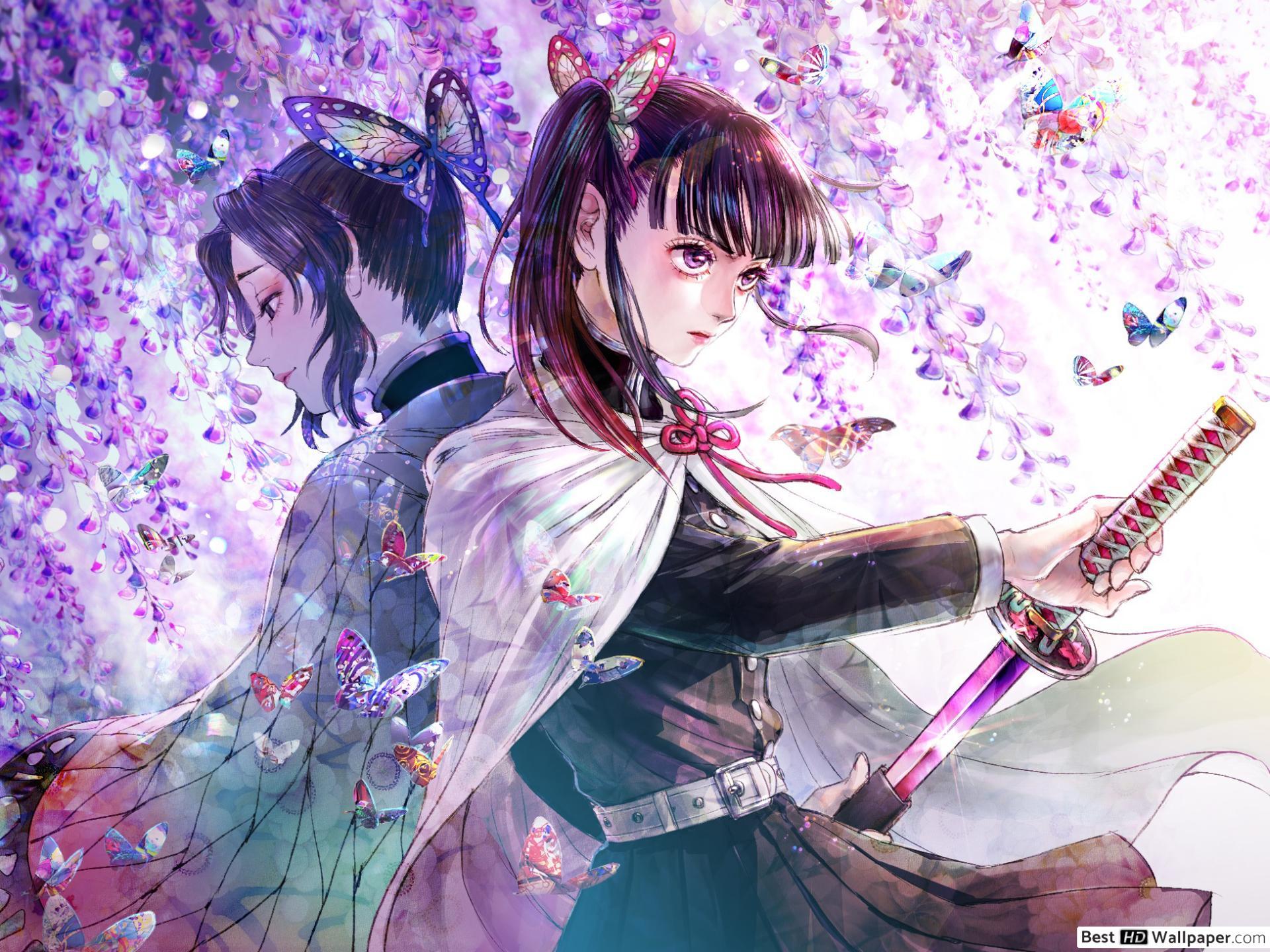 Demon slayer tanjiro and kanao, these wallpapers are free download for pc, laptop, iphone, android phone and ipad desktop. Demon Slayer Kanao Wallpapers Top Free Demon Slayer Kanao Backgrounds Wallpaperaccess