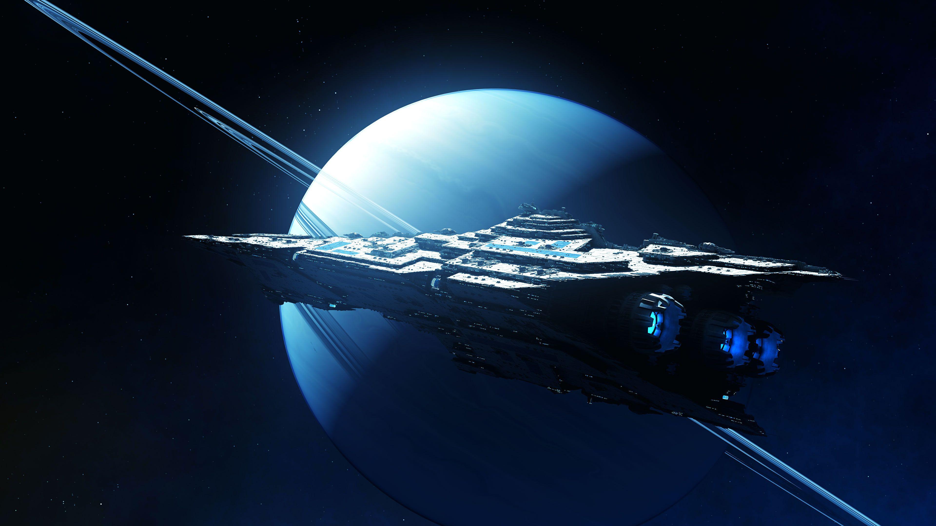 Spaceship size 3840x2160 wallpapers