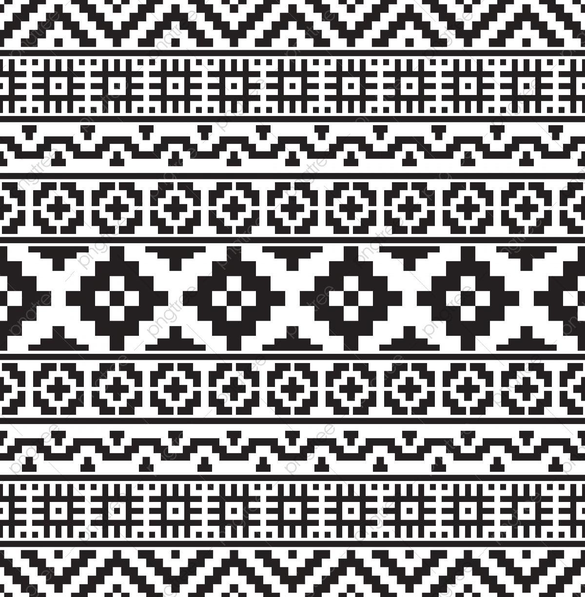 Retro colors tribal vector seamless navajo pattern aztec abstract geometric art print ethnic hipster vector background wallpaper cloth design fabric tissue . Black And White Aztec Wallpapers Top Free Black And White Aztec Backgrounds Wallpaperaccess