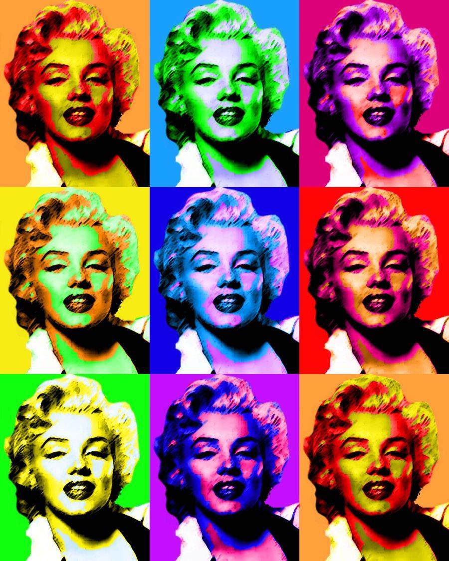 Marilyn Monroe Art Wallpapers Top Free Marilyn Monroe Art Backgrounds Wallpaperaccess