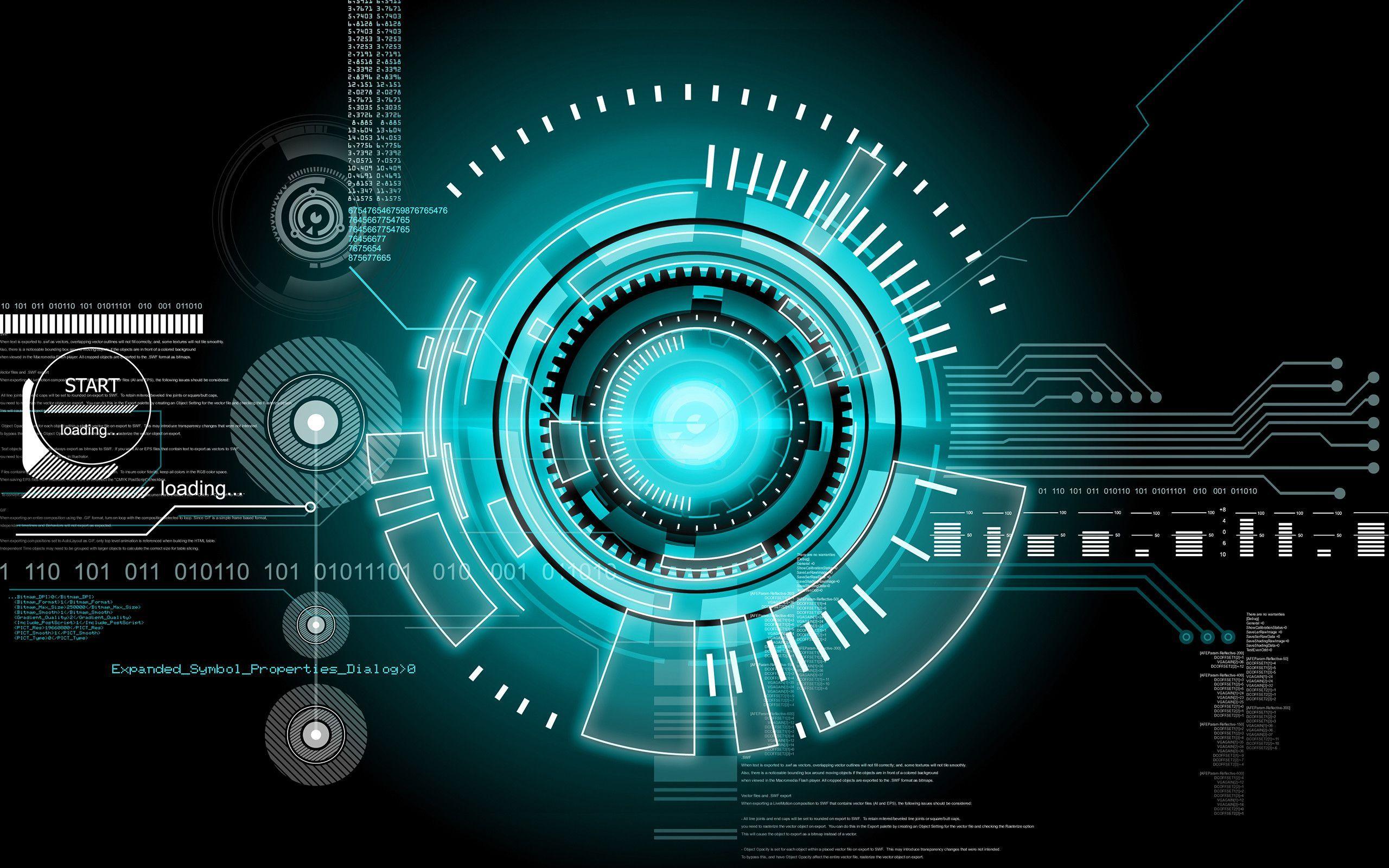 Technology lines wallpapers