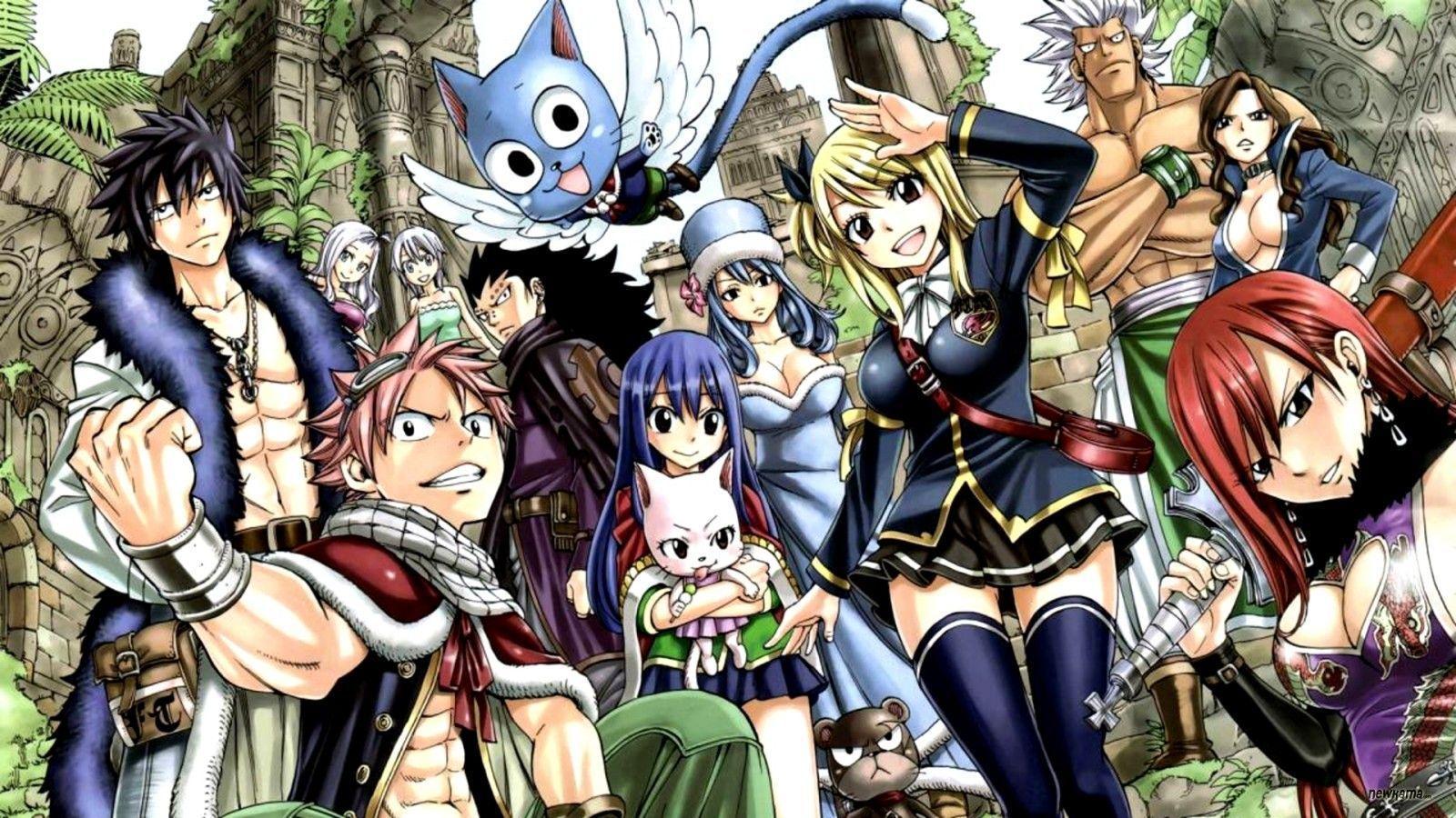 Has a beautiful fairy wings, magic spells and supernatural forces, magic fairies, now get a lot of high . Fairy Tail Characters Wallpapers Top Free Fairy Tail Characters Backgrounds Wallpaperaccess