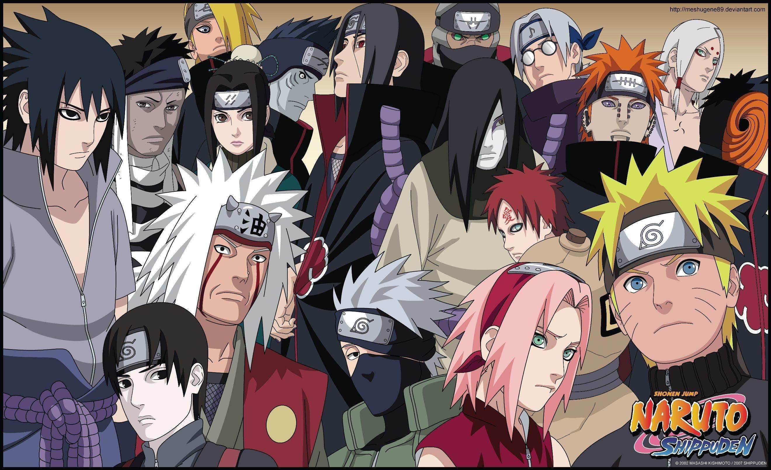 Download naruto character info for desktop or mobile device. 16 Naruto Shippuden Characters Wallpaper Teknograpic