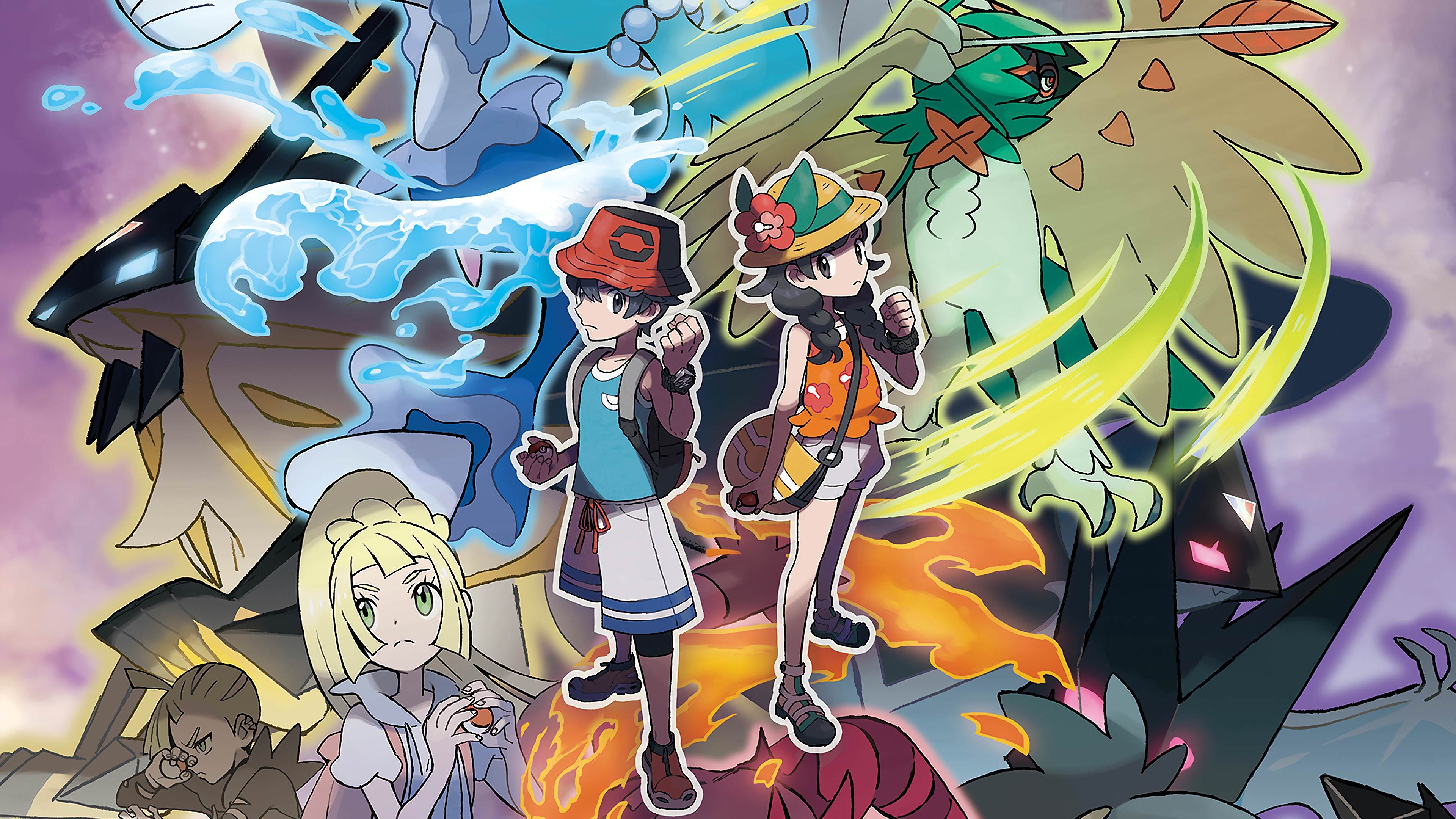 Pokemon ultra sun and moon wallpapers